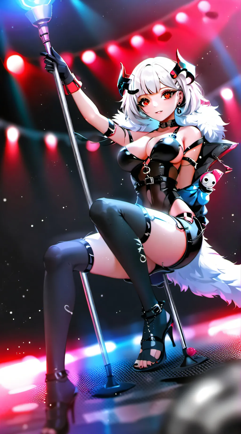 ai character: demon 😈 background