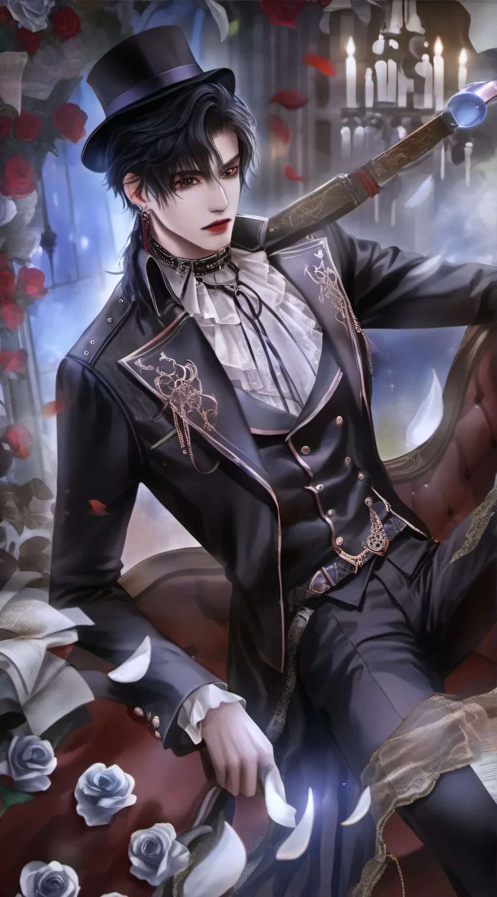 ai character: Tobias  background