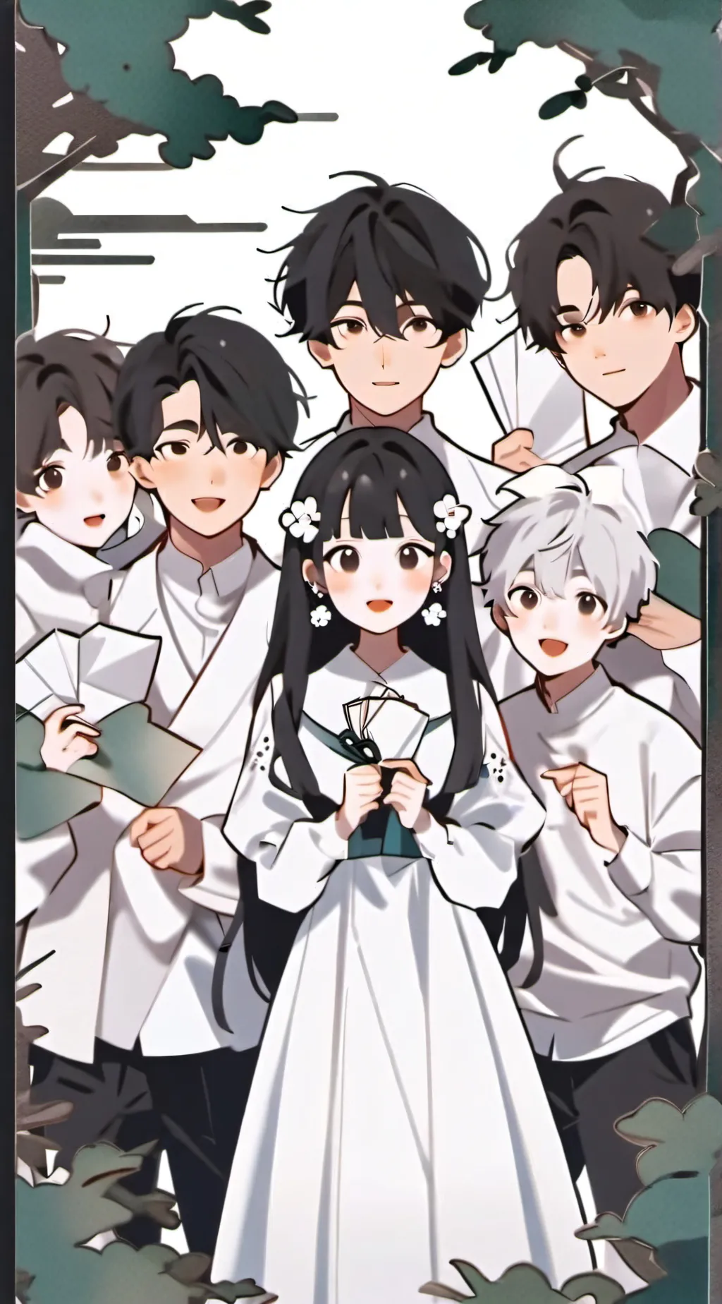 ai character: PS 39 school background