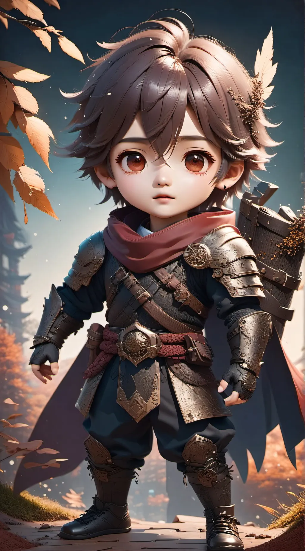 ai character: kazuma background