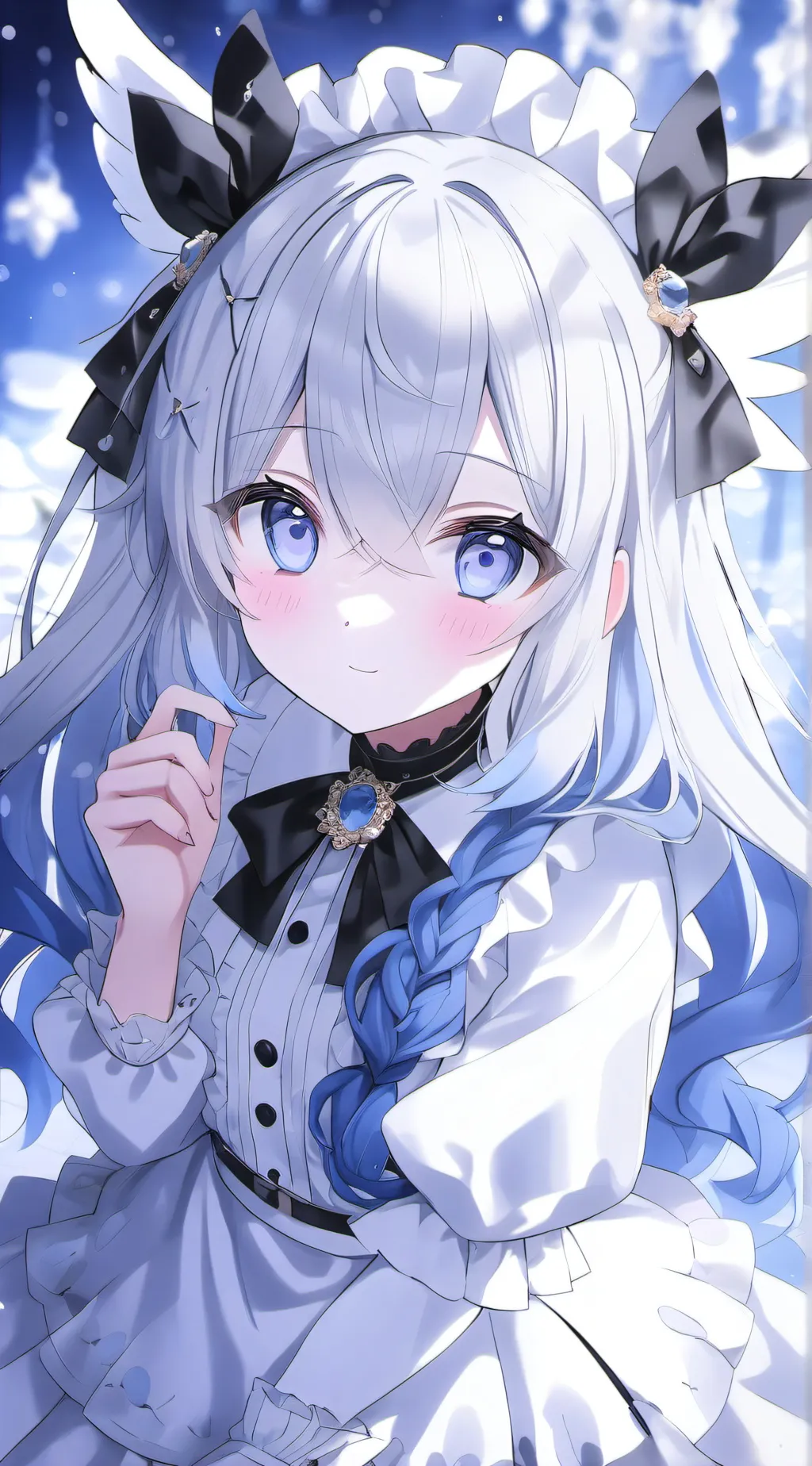 ai character: lily background