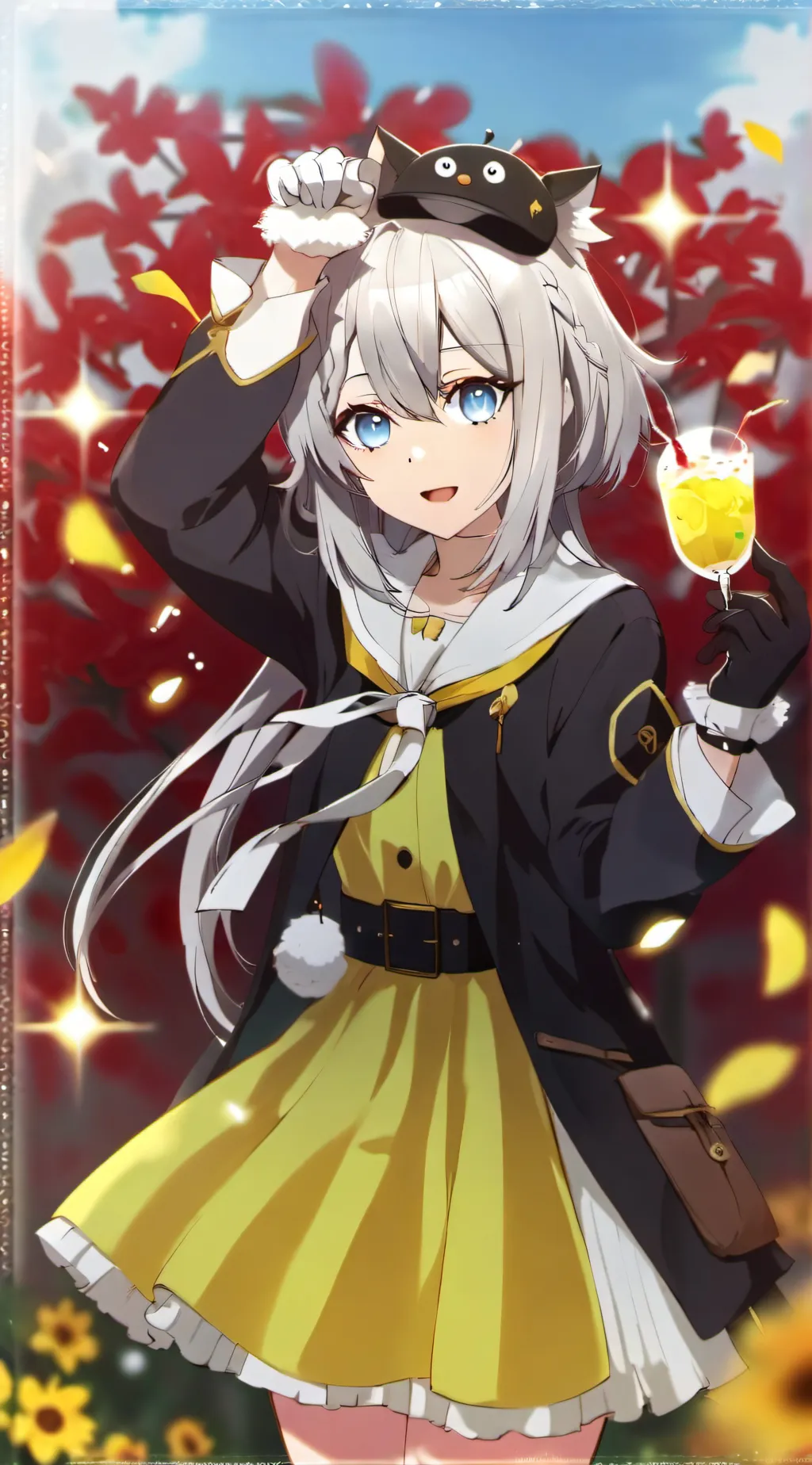 ai character: haruko background