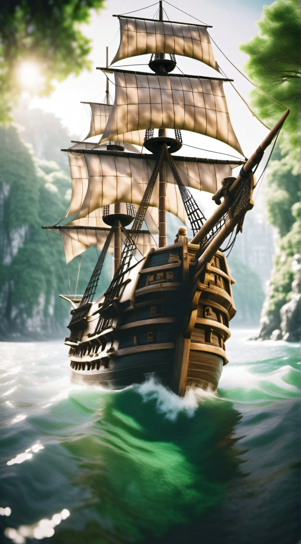 ai character: MHA pirate au background