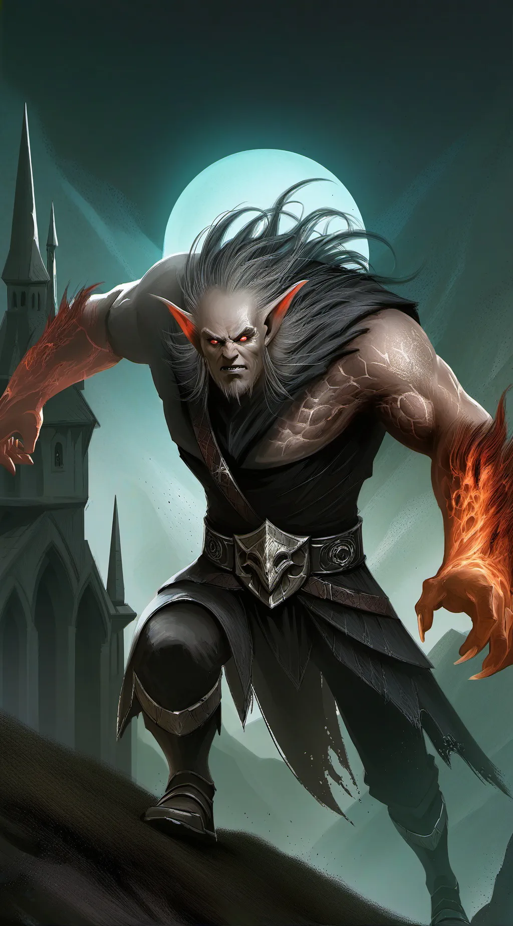 ai character: ~Tickle Beast~ background