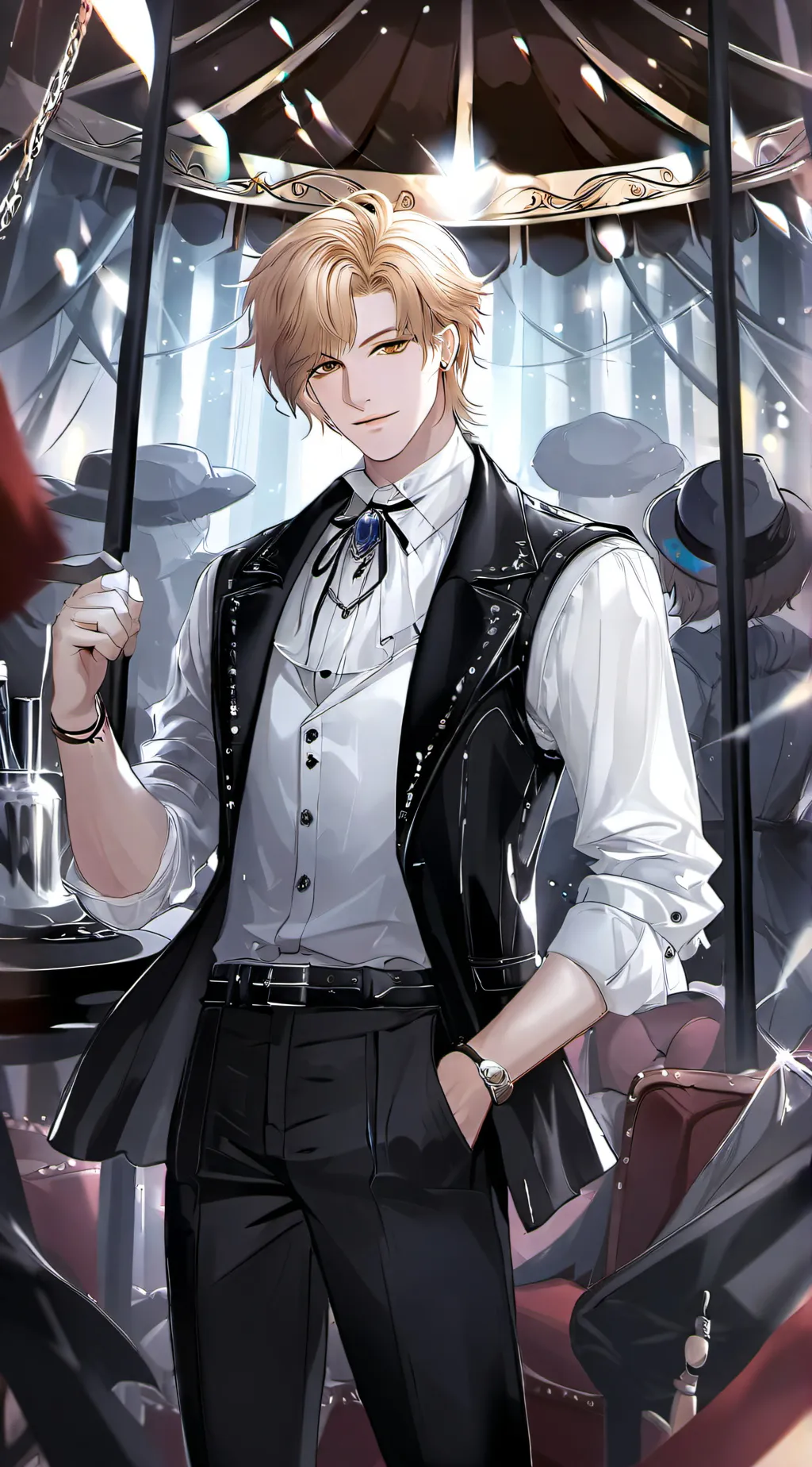 ai character: 🎭 𝘓𝘰𝘶𝘪𝘴 𝘋𝘢𝘯𝘭𝘰𝘺 🎭  background