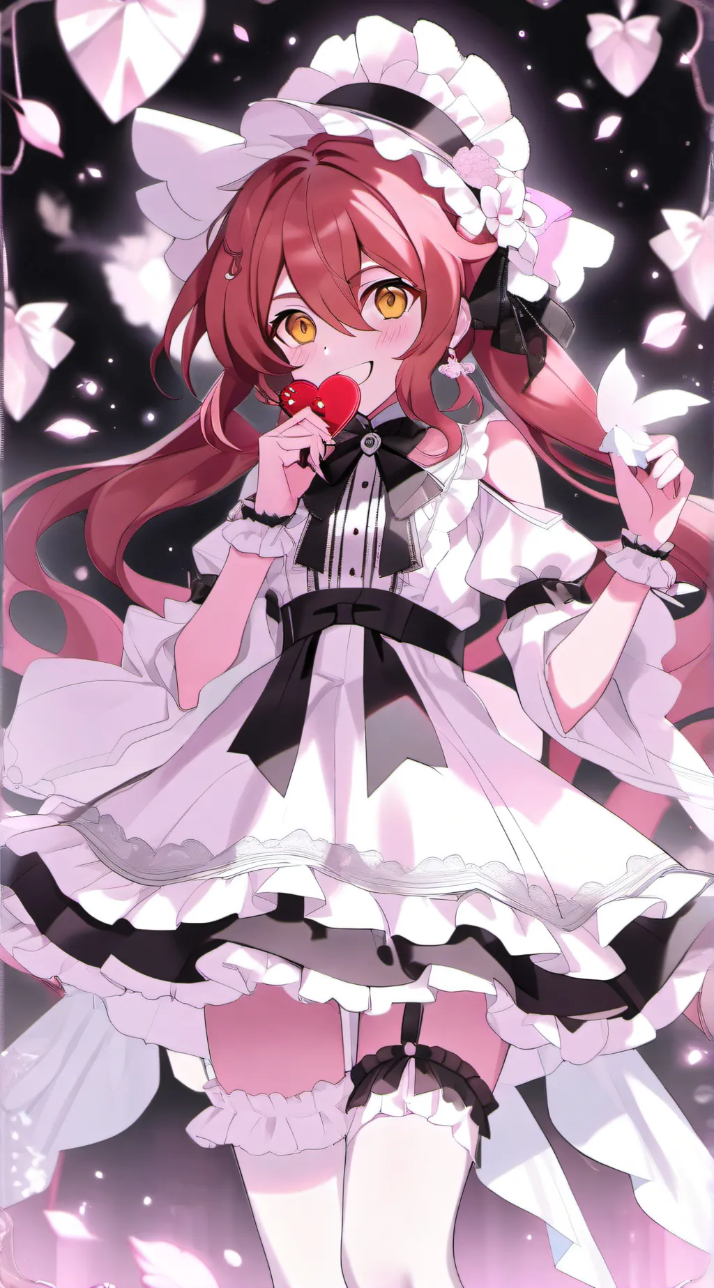 ai character: 💮~flora~💮 background