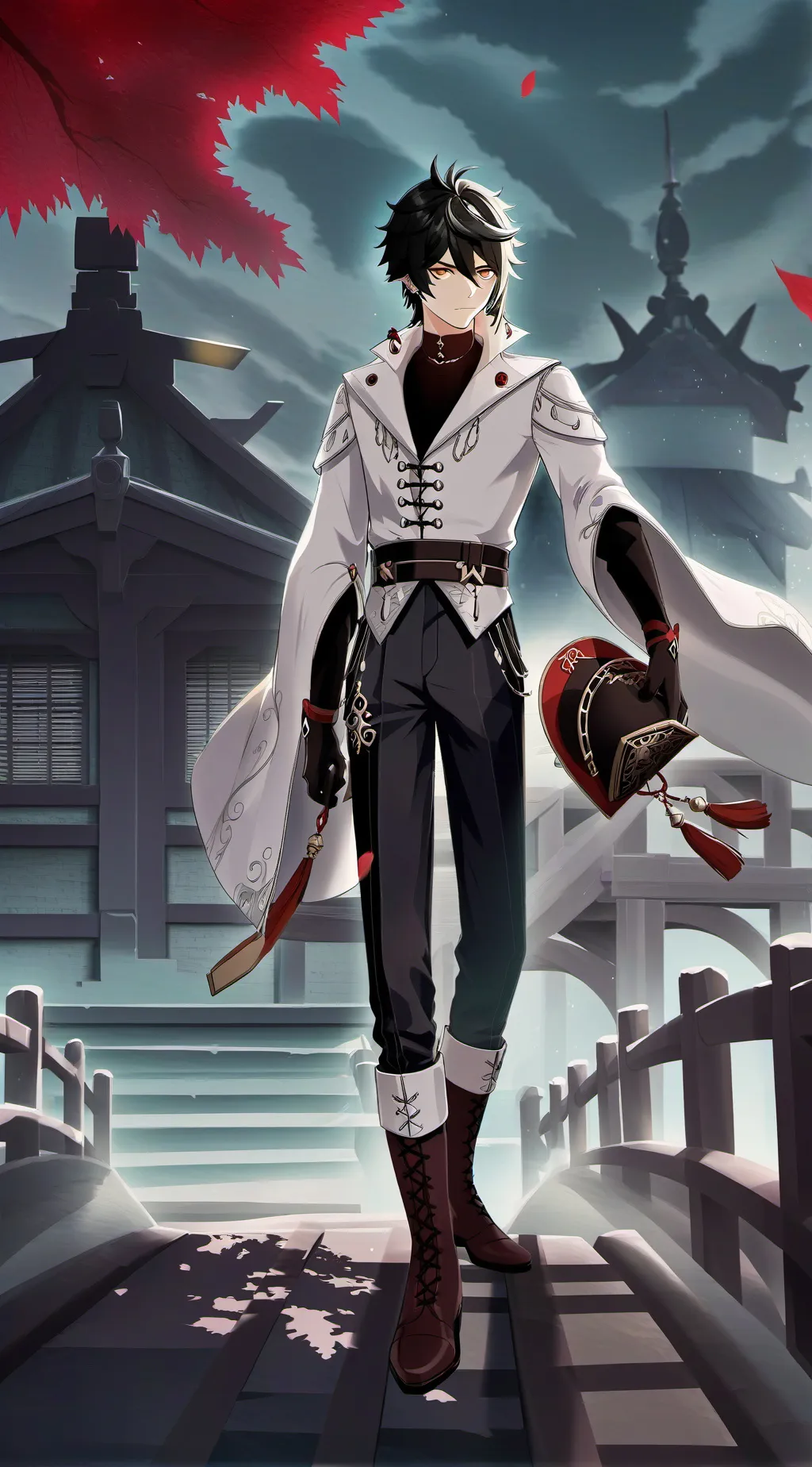 ai character: ミ|Kira|ミ background