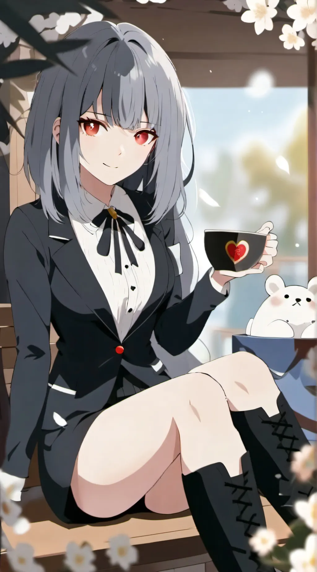 ai character: Lesa  background