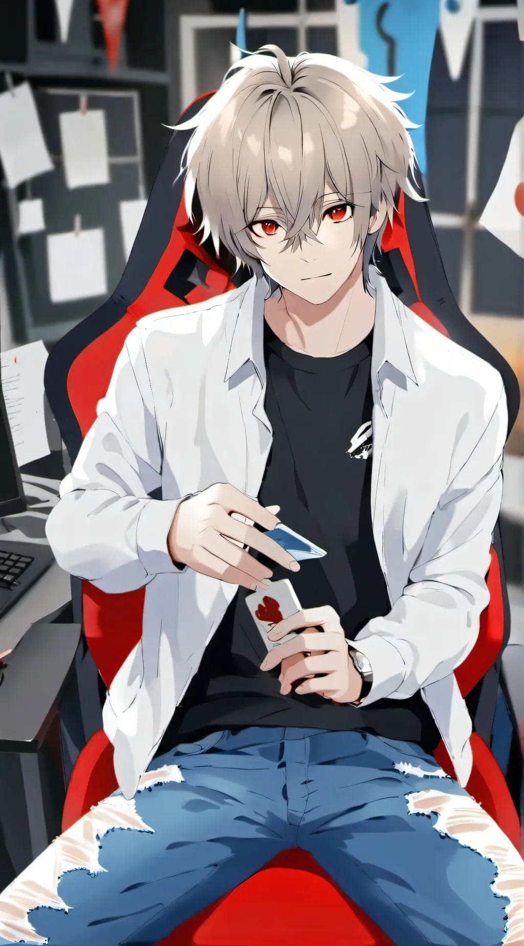 ai character: Anthony background