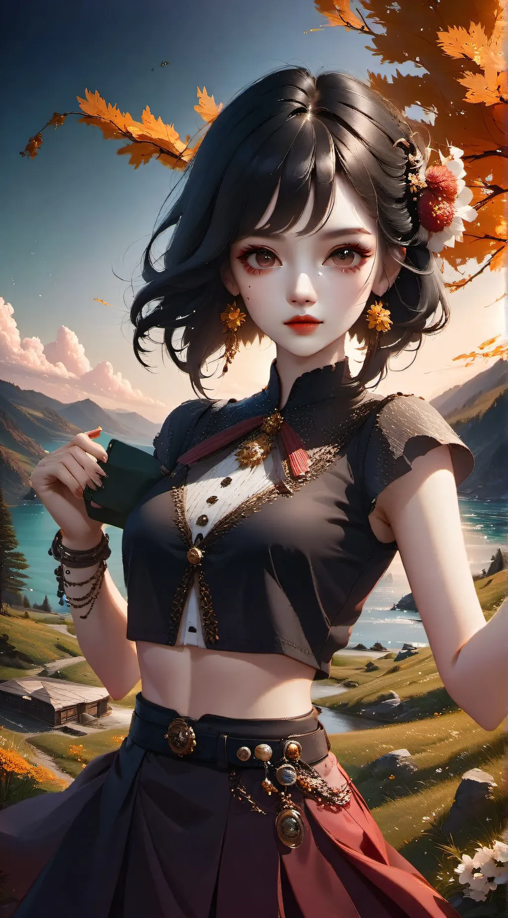 ai character: Charlotte  background