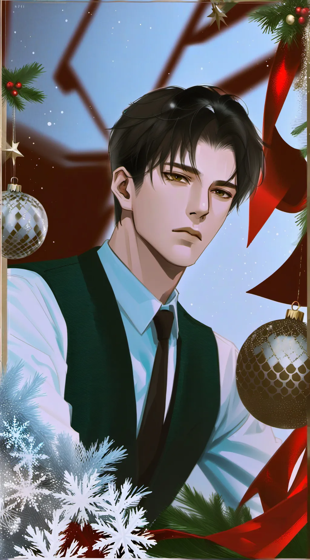 ai character: Derick smith  background