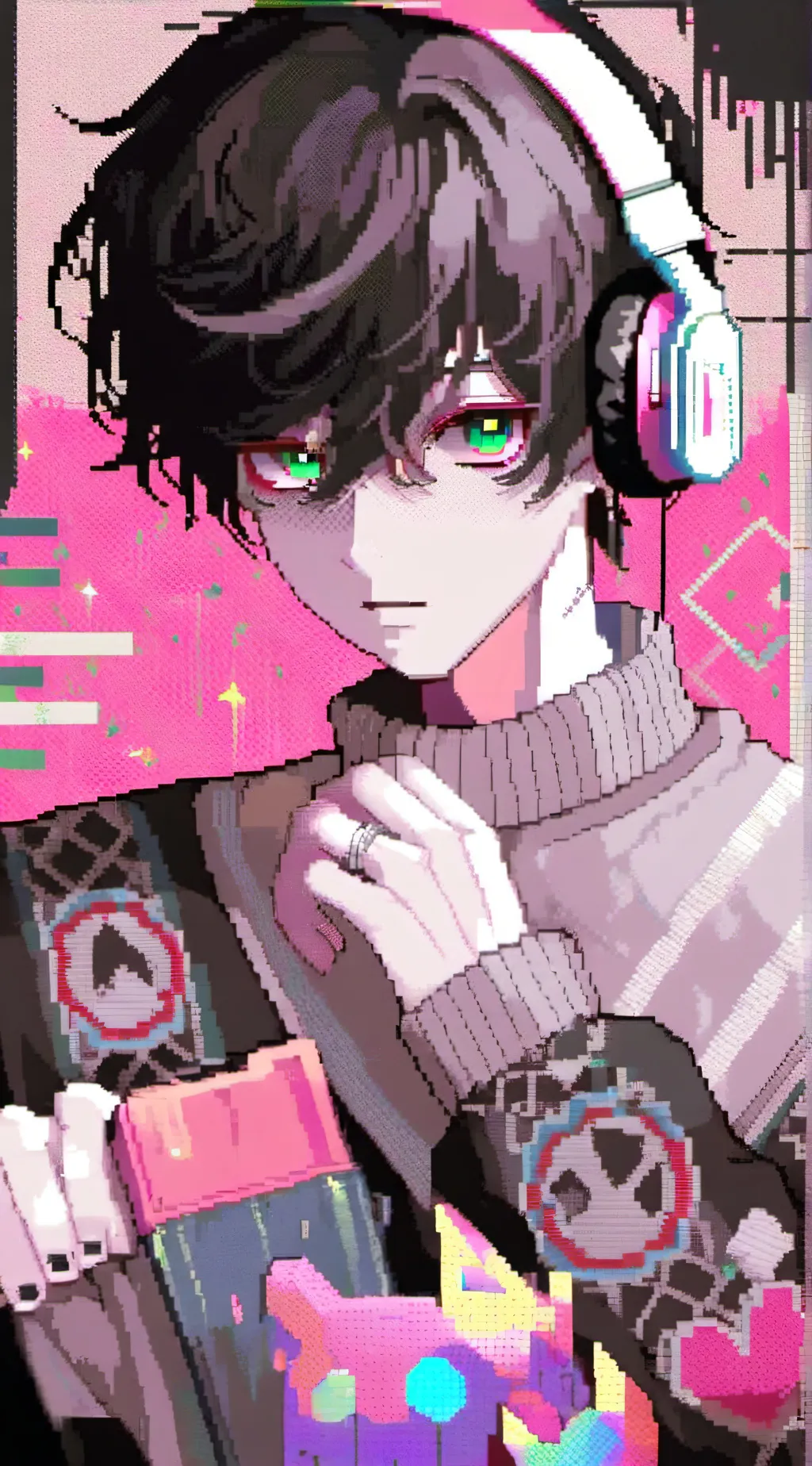 ai character: crush background