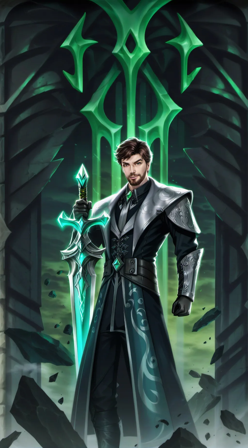 ai character: Mr.Knight background