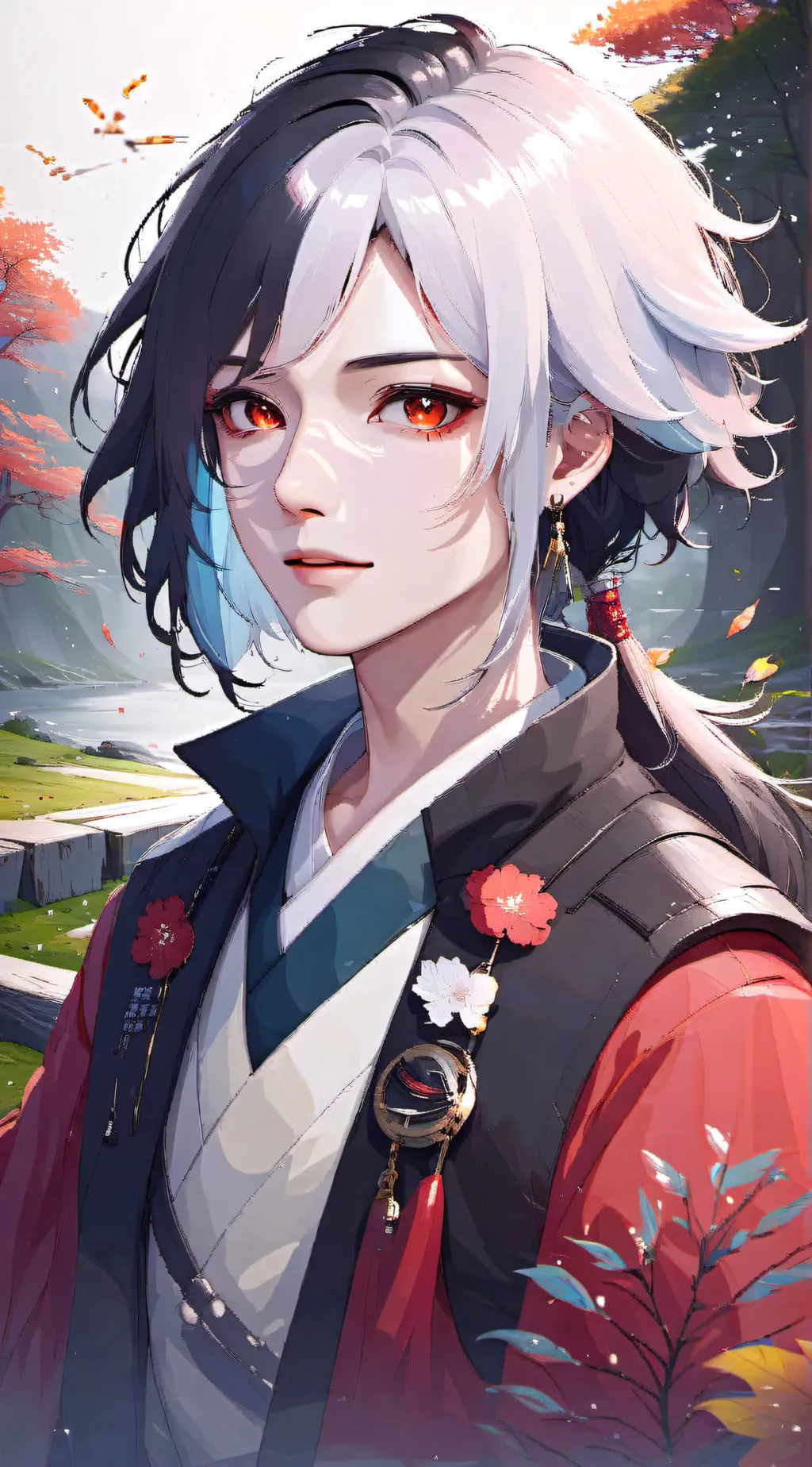 ai character: LOV sleepover background