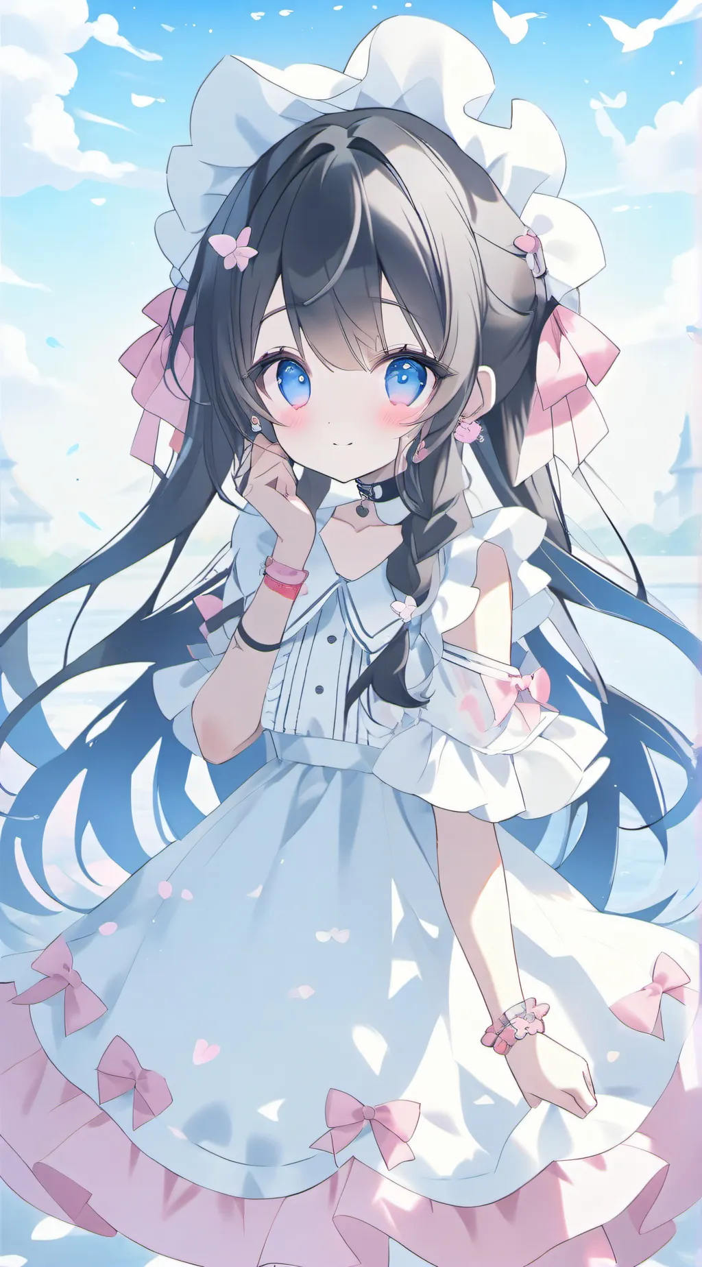 ai character: kiori  background