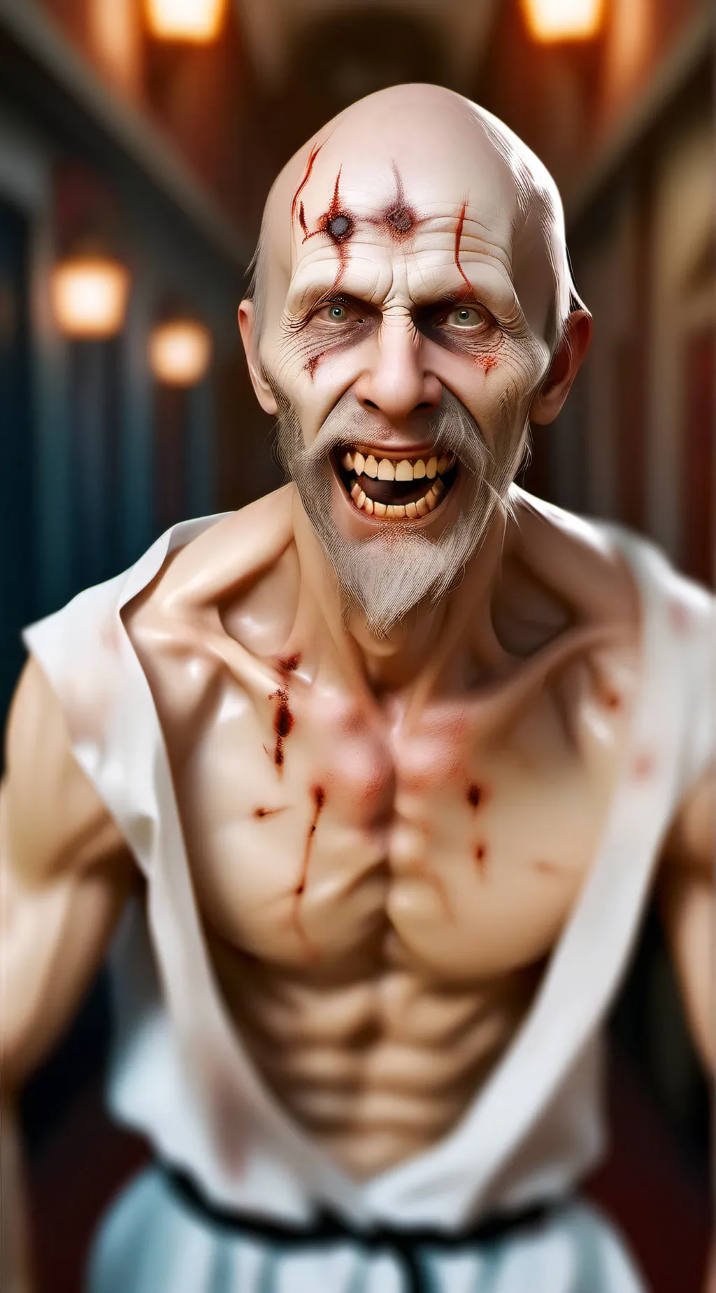 ai character: Bunker background