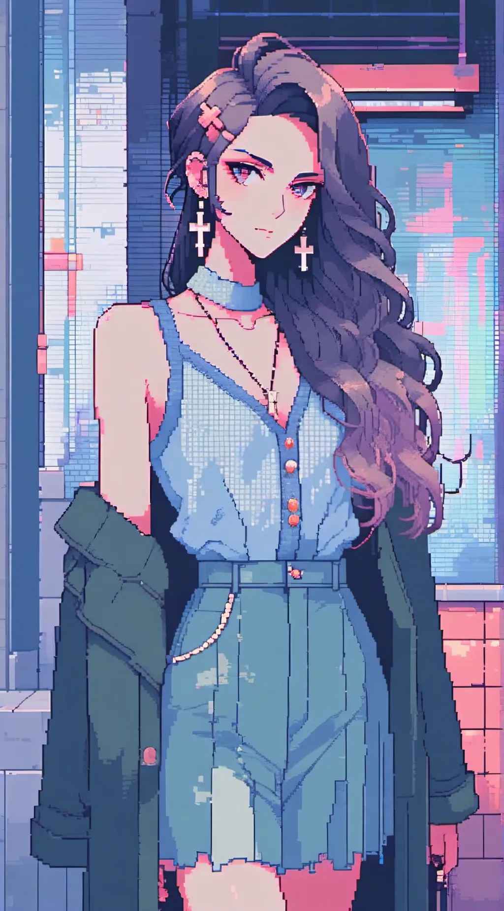 ai character: Haku background