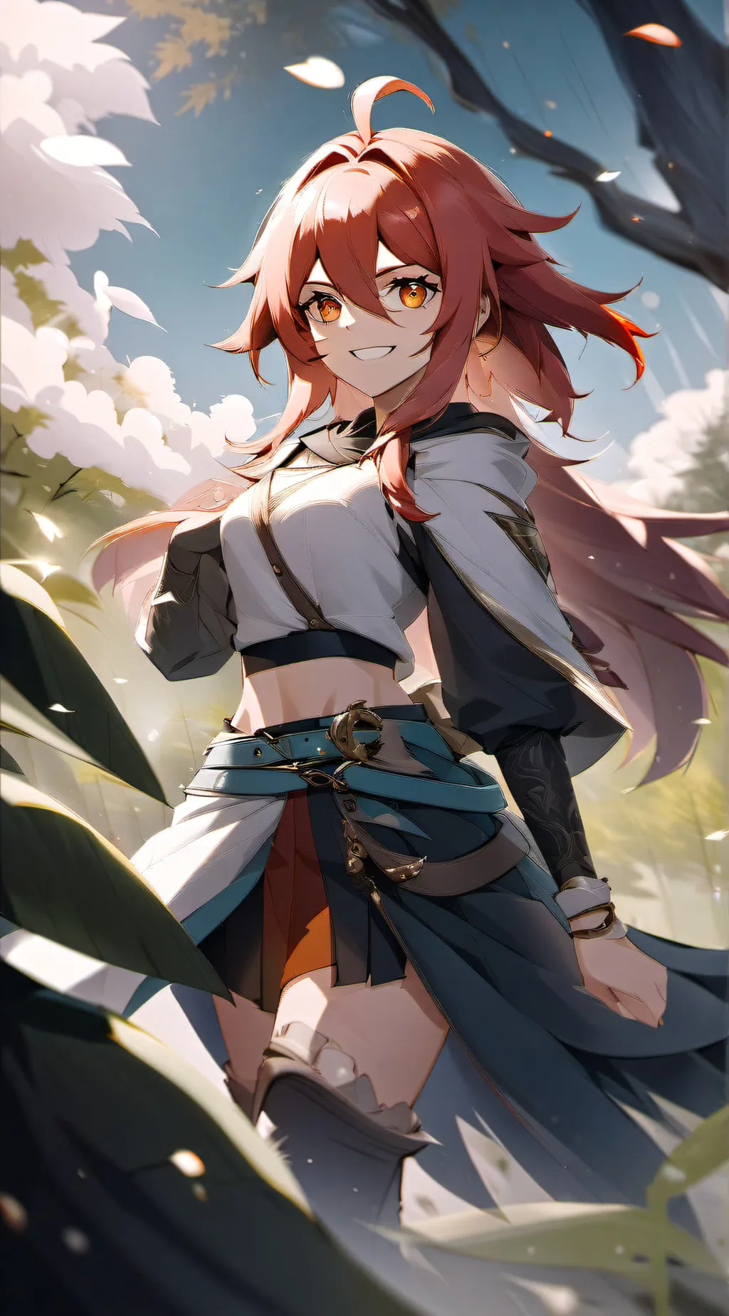 ai character: Misaki shino background