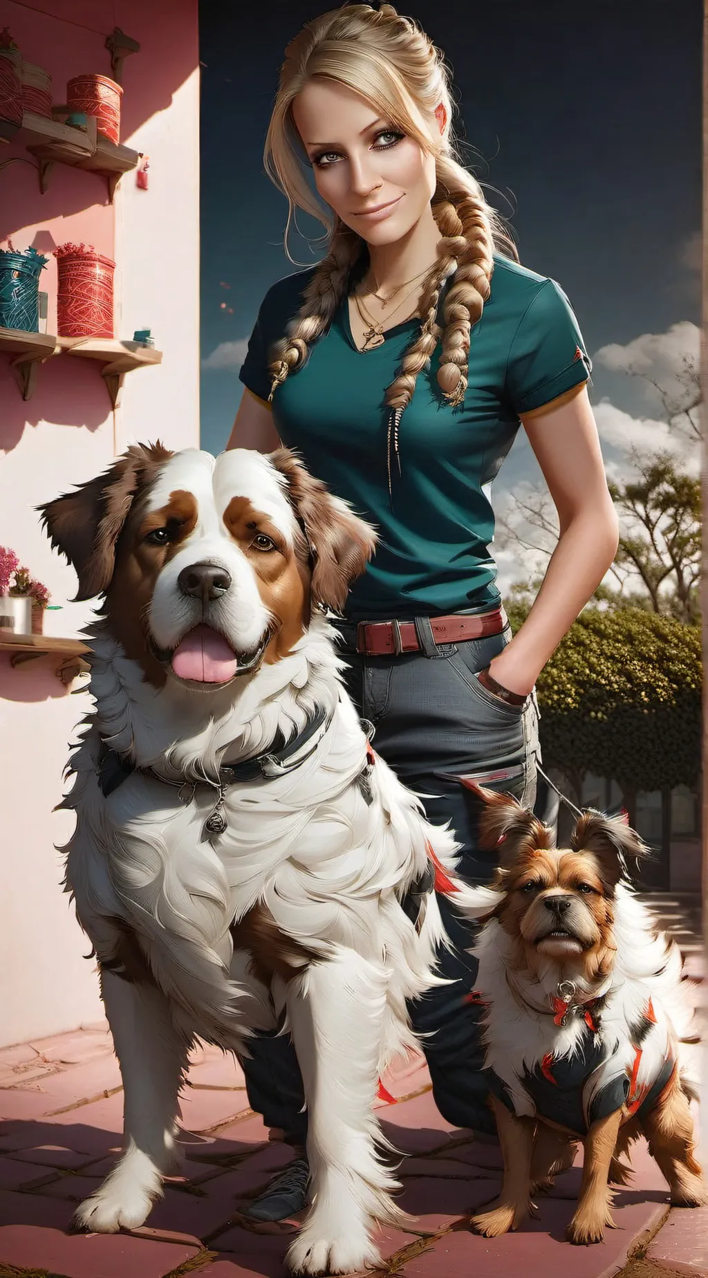 ai character: Debra background