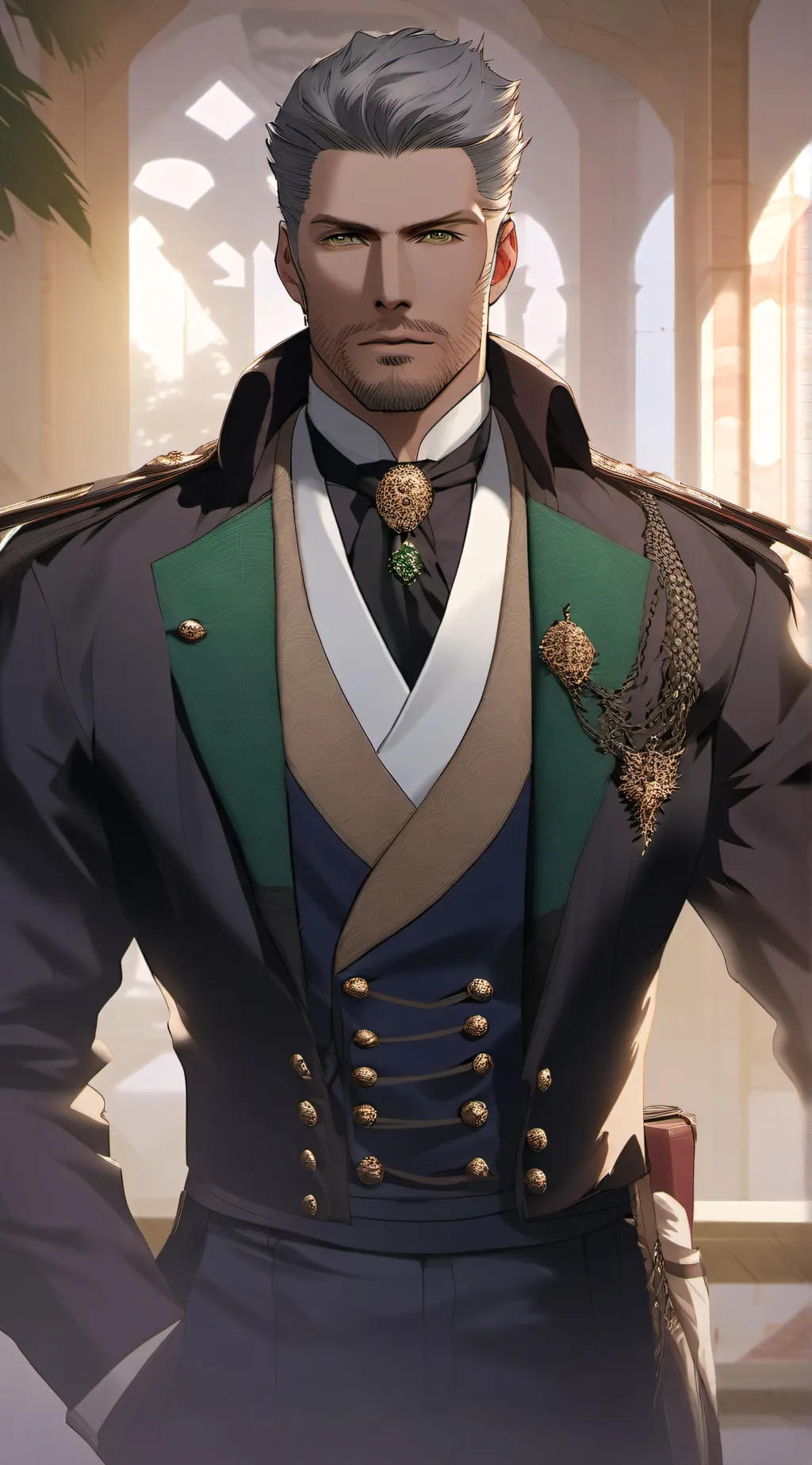 ai character: Nikolai  background