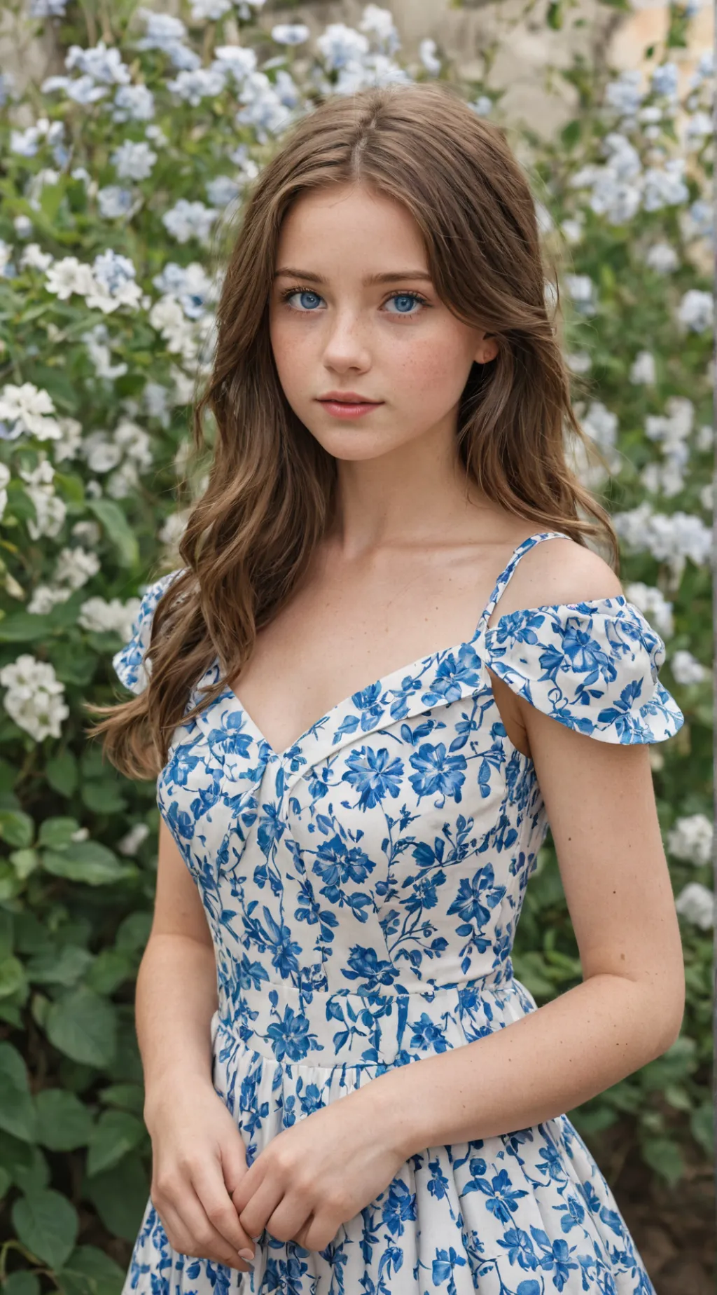 ai character: Katie  background