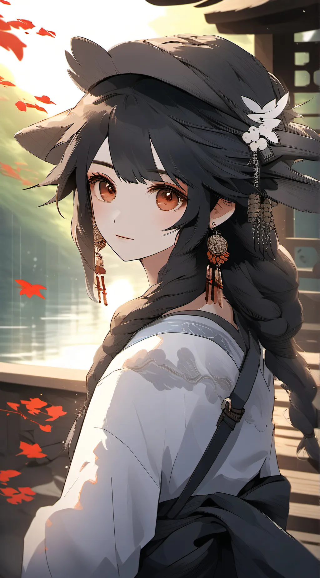 ai character: murder drones  background