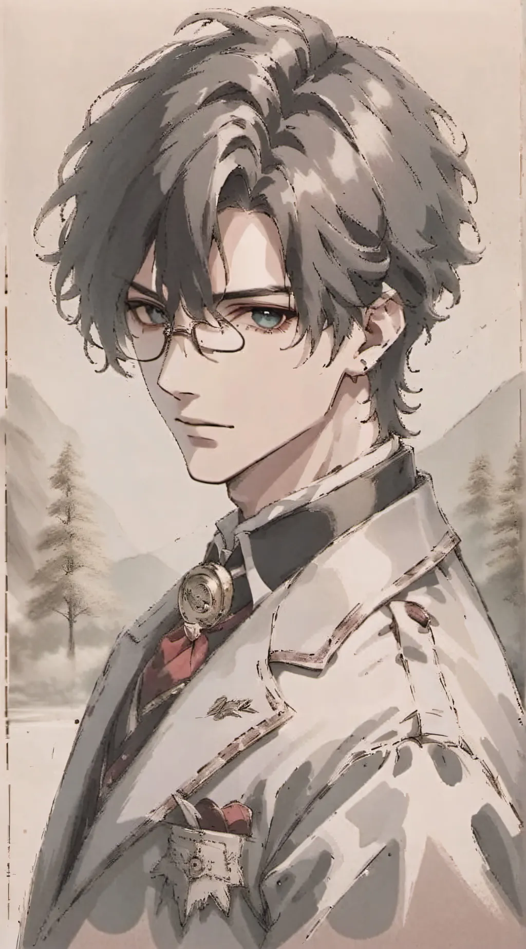 ai character: Nathaniel background