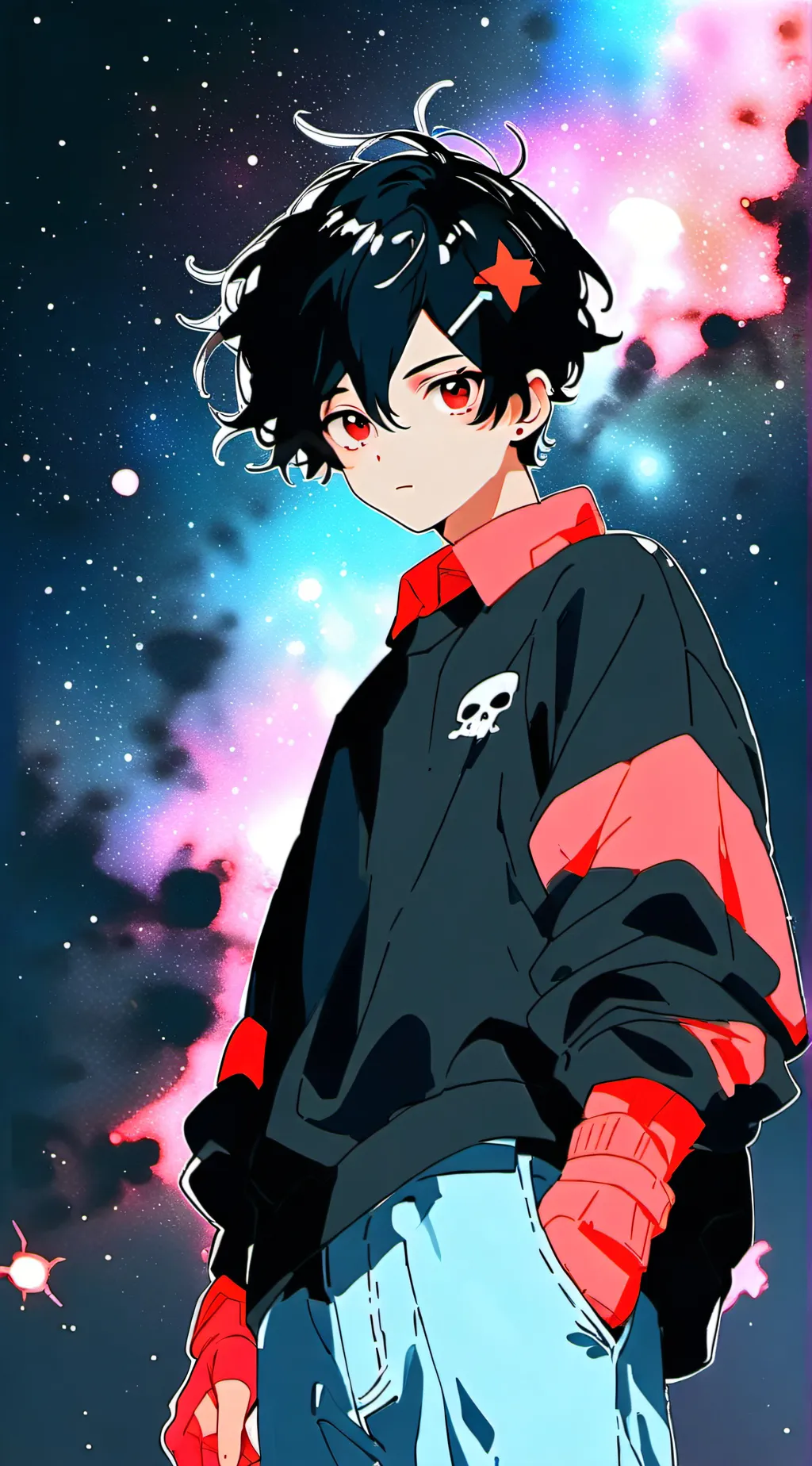 ai character: ▲ NEO ⬤ background