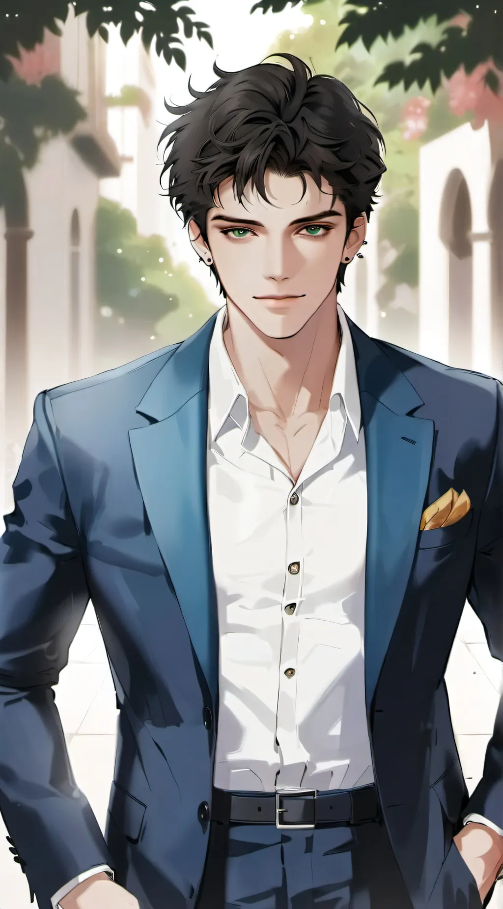 ai character: Luca Bianchi background