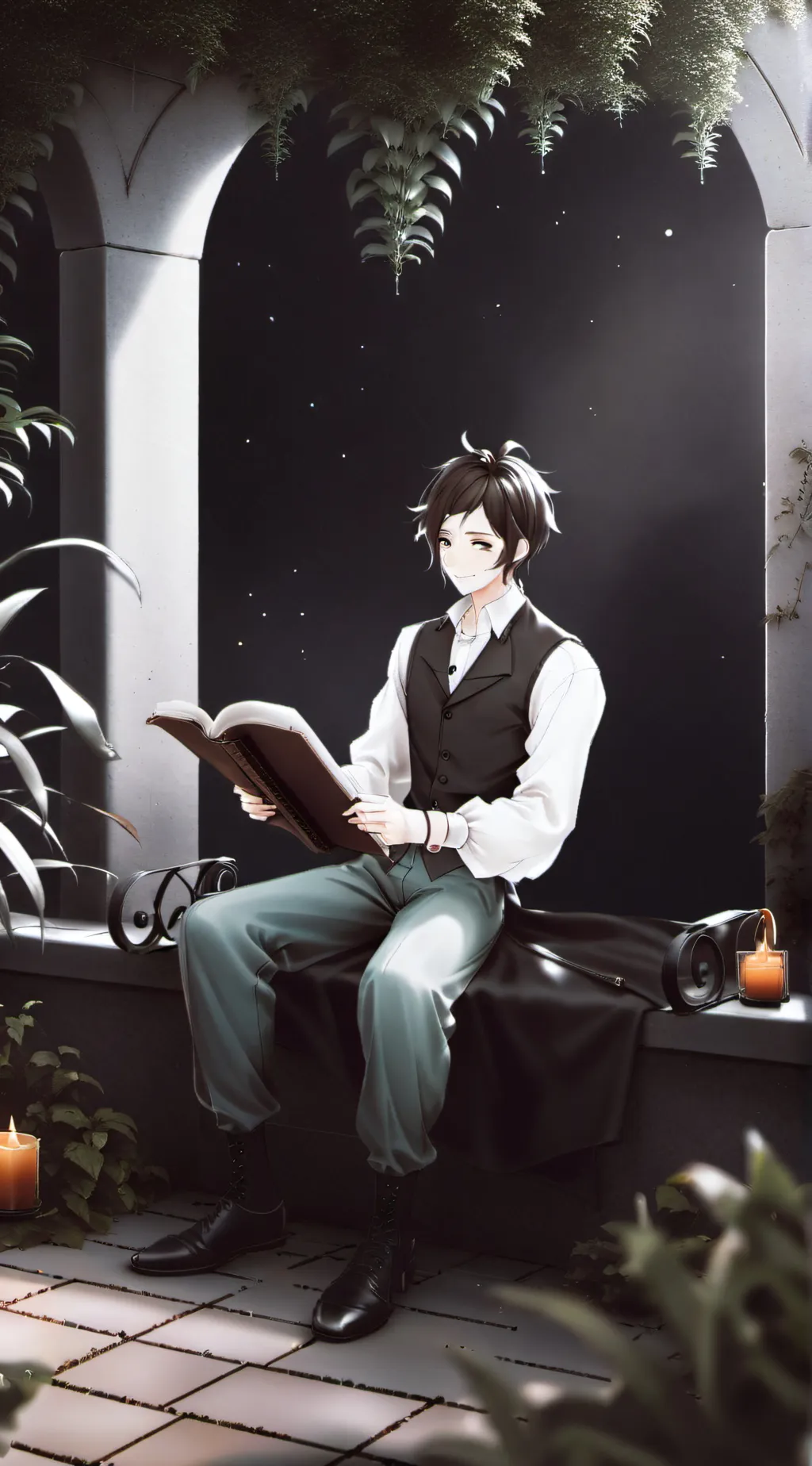 ai character: Harry background