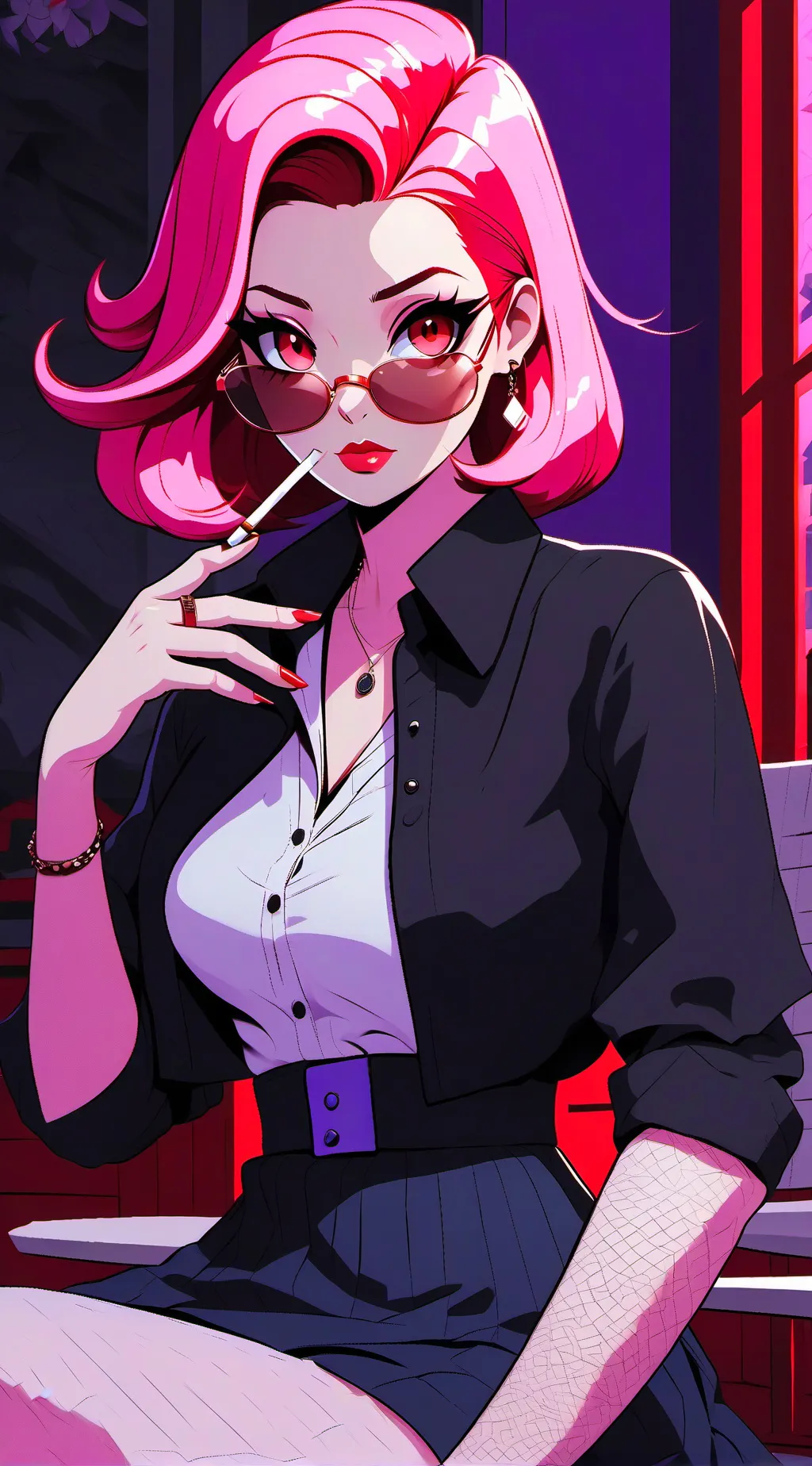 ai character: Rose  background