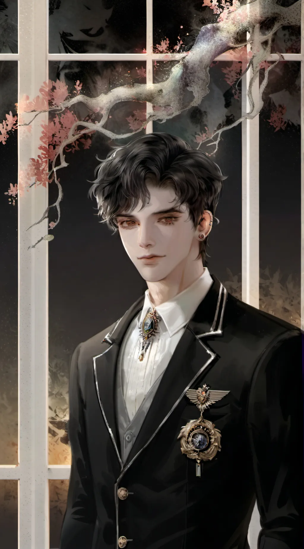 ai character: •|★ alex★ |• background