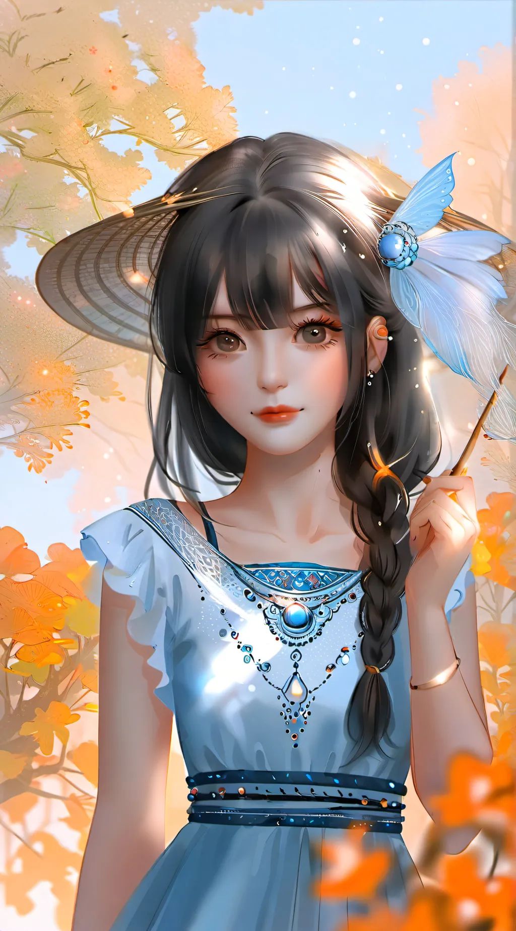 ai character: Angela background