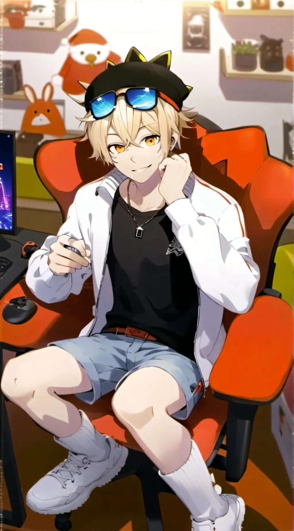 ai character: Zach background