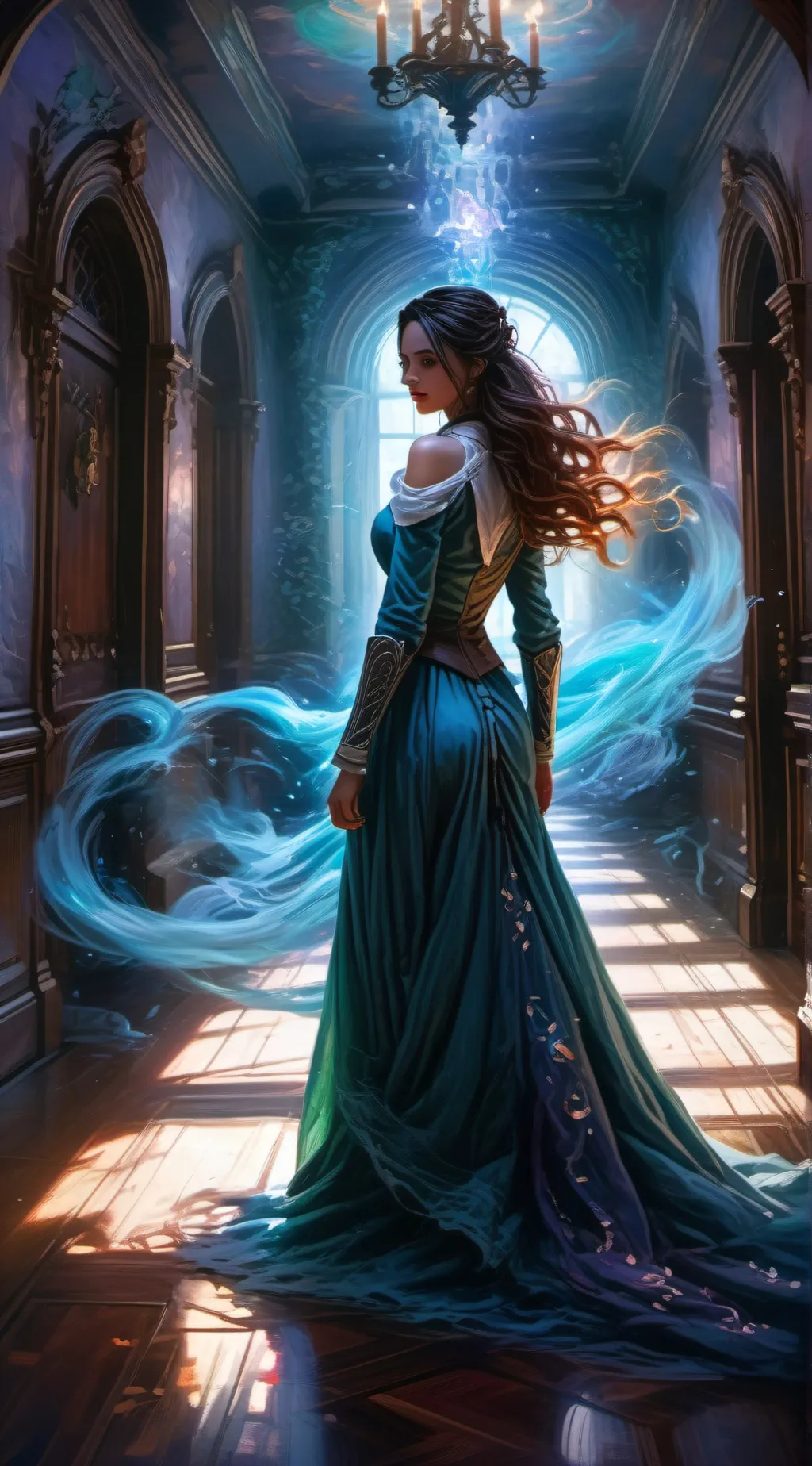 ai character: Silvia background