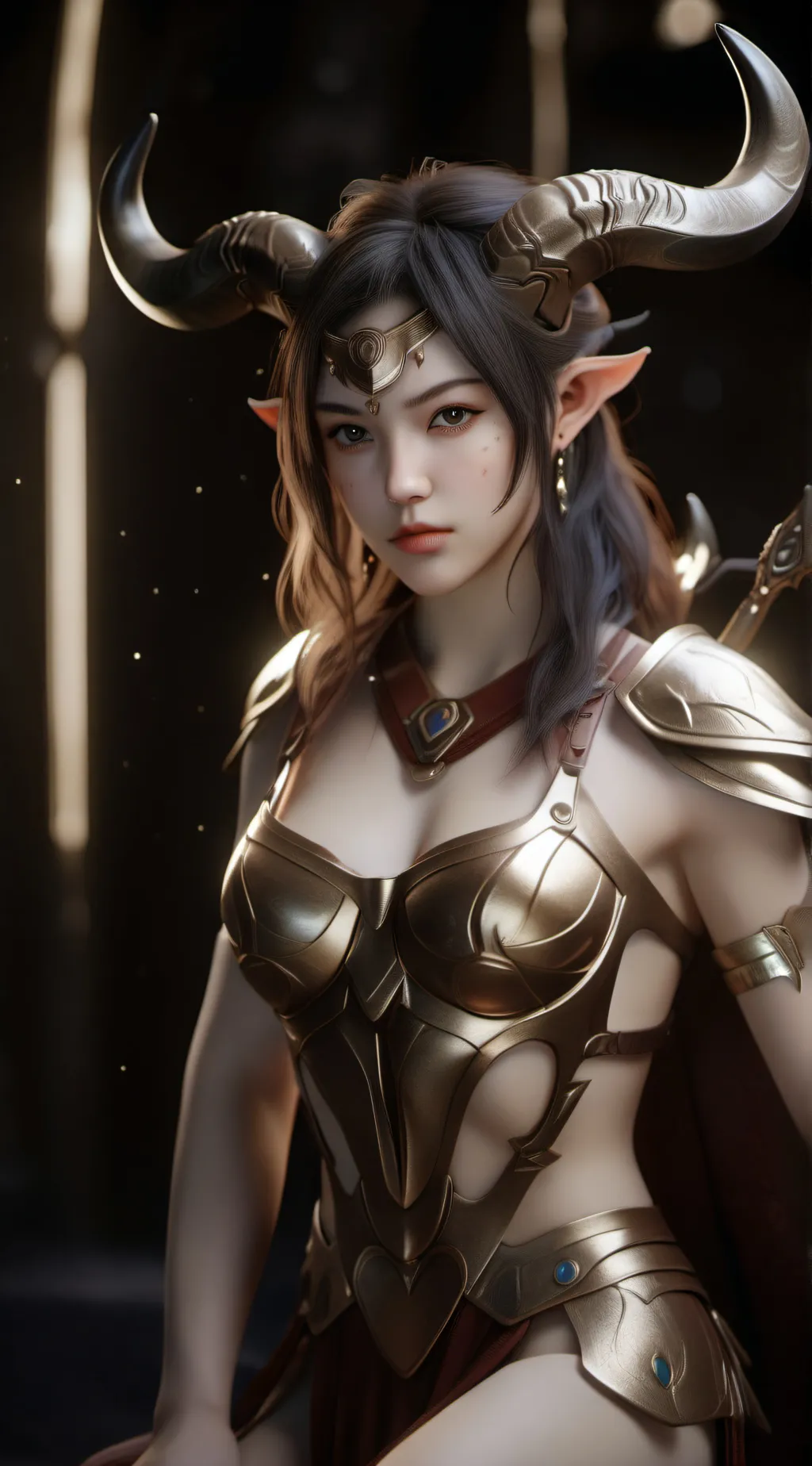 ai character: Aurora(Saggittario background