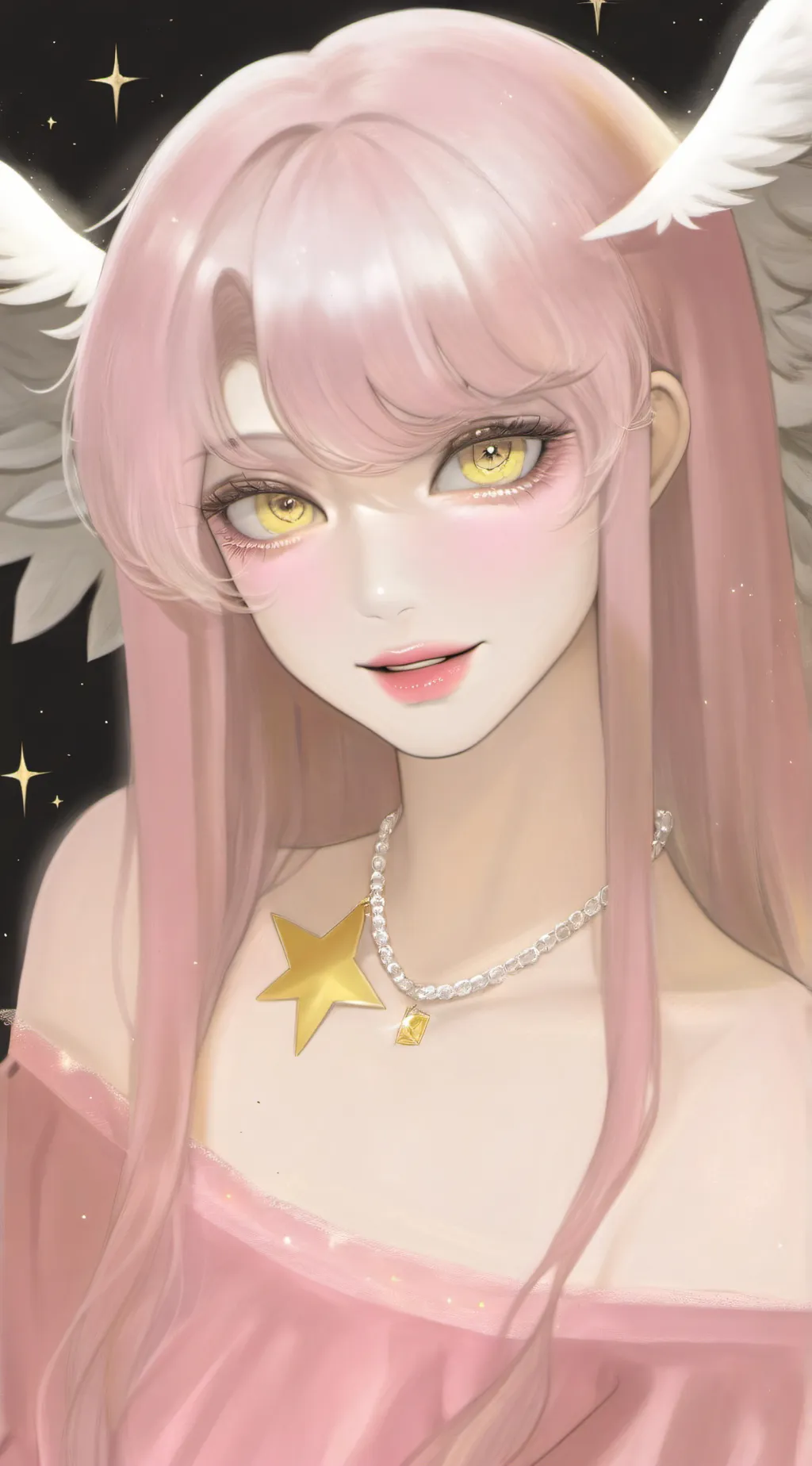 ai character: Aurora background