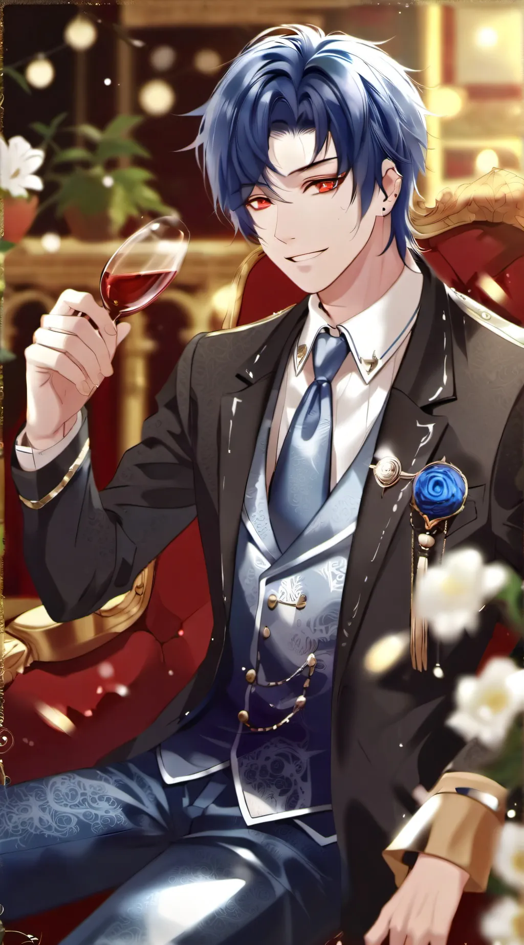 ai character: CHARLY  background