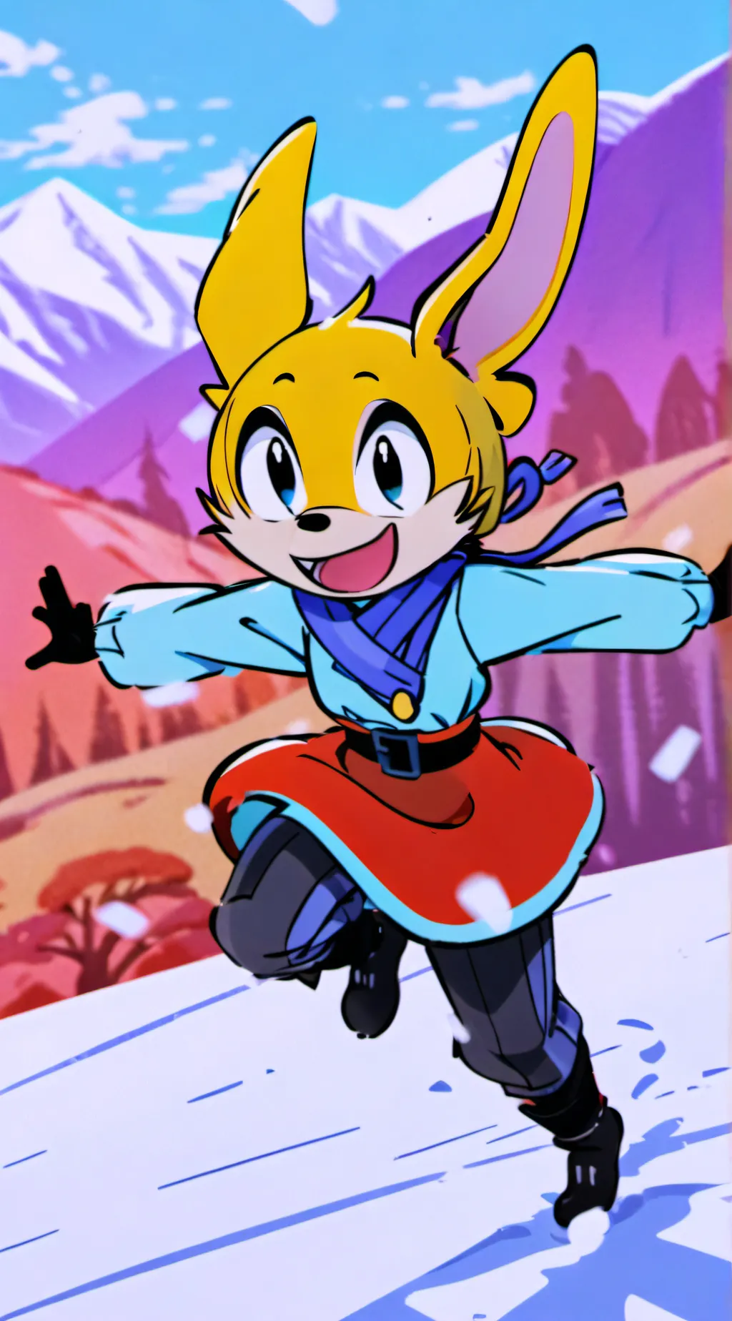 ai character: Ava  background