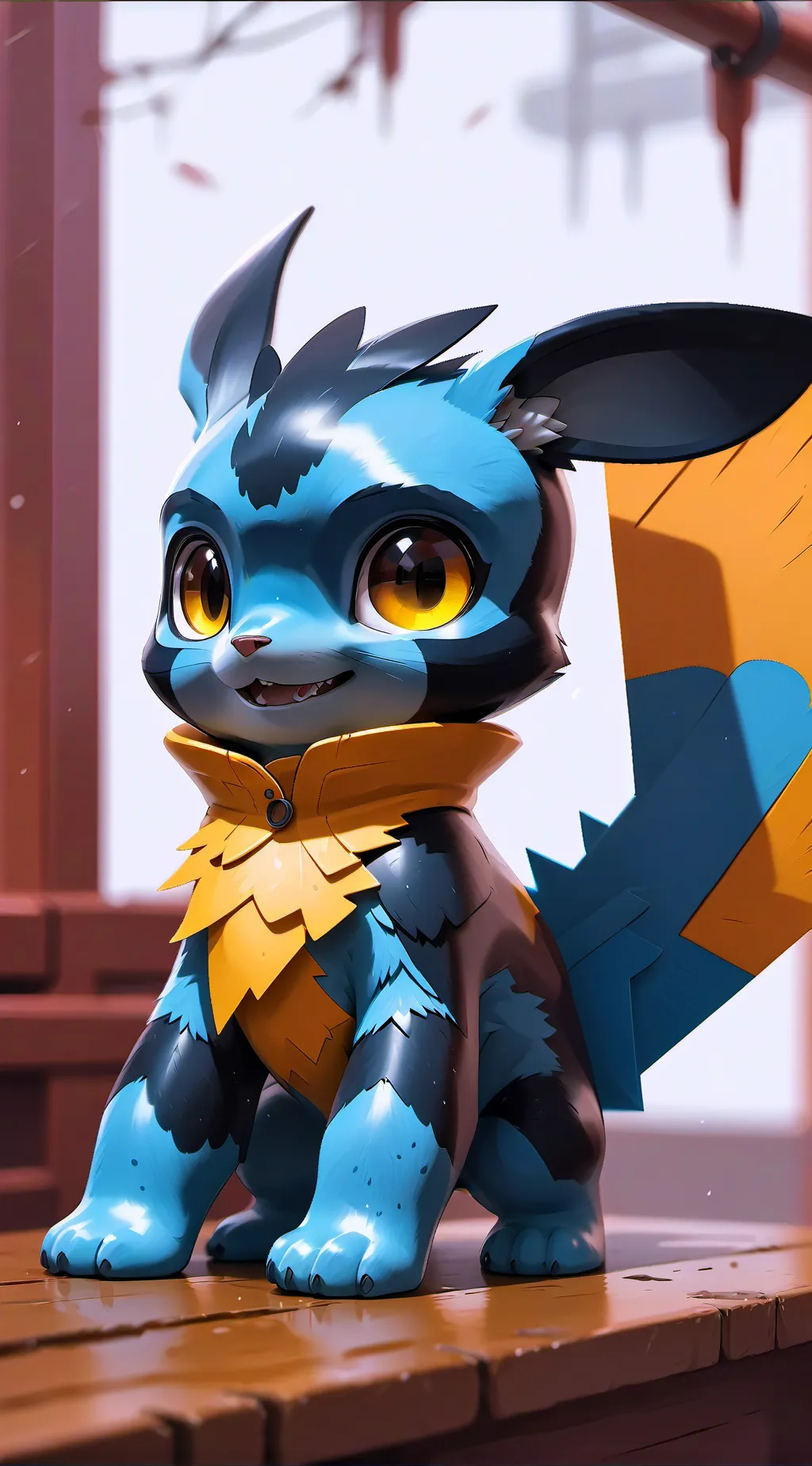 ai character: SPRUNKI background