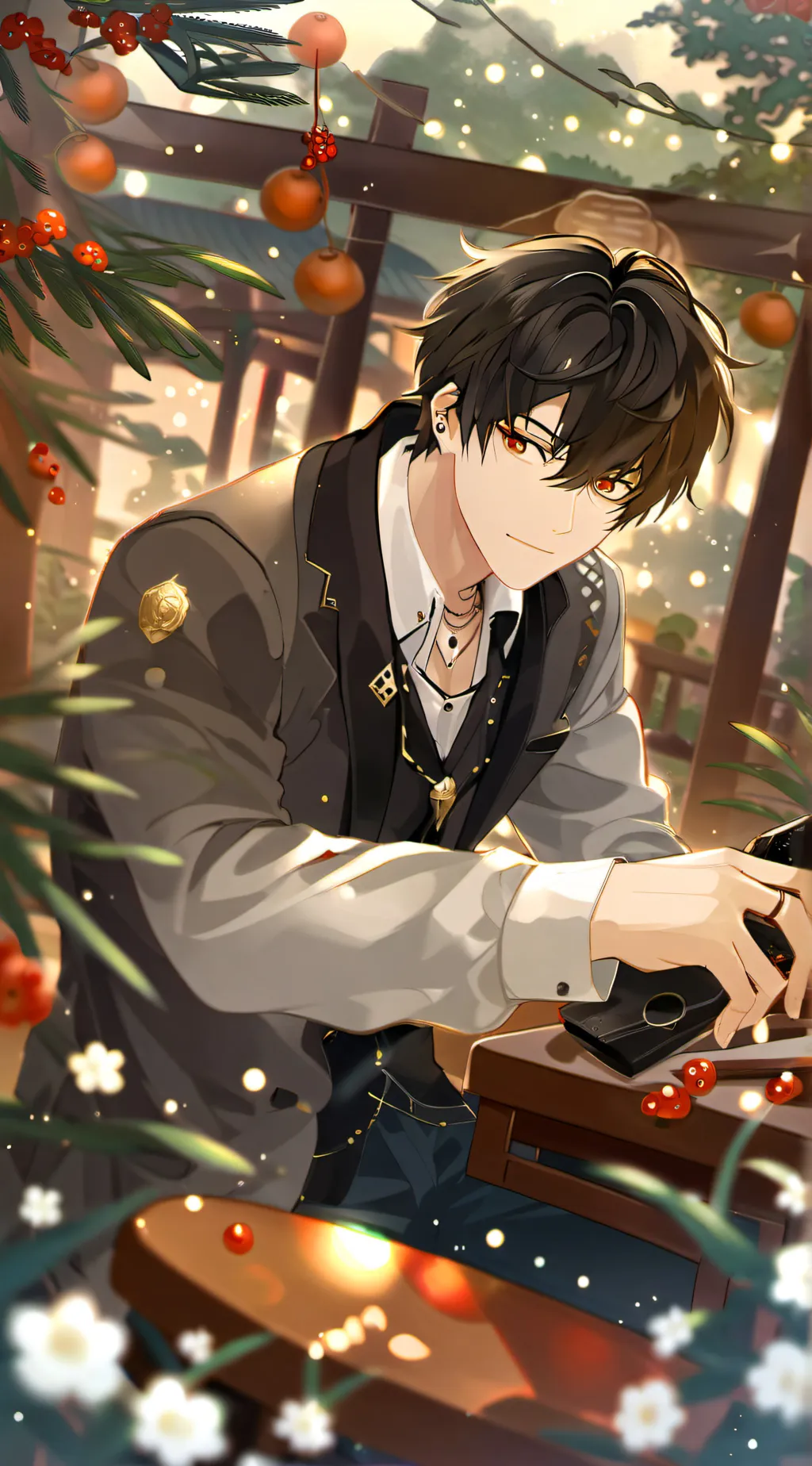 ai character: ★axel★ background