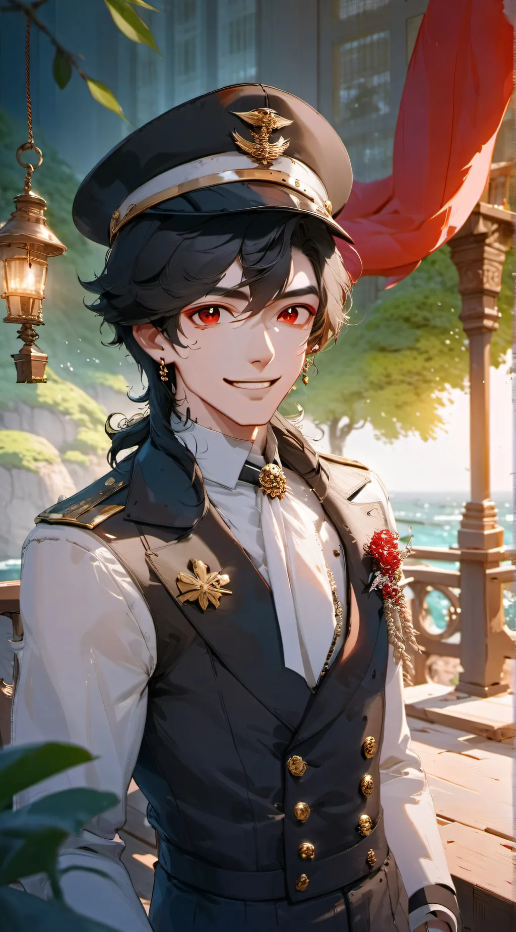 ai character: Ashton background