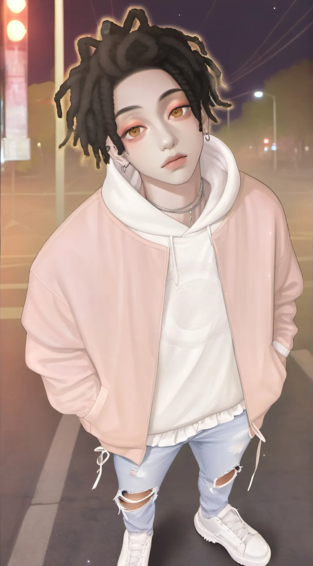 ai character: Parker background