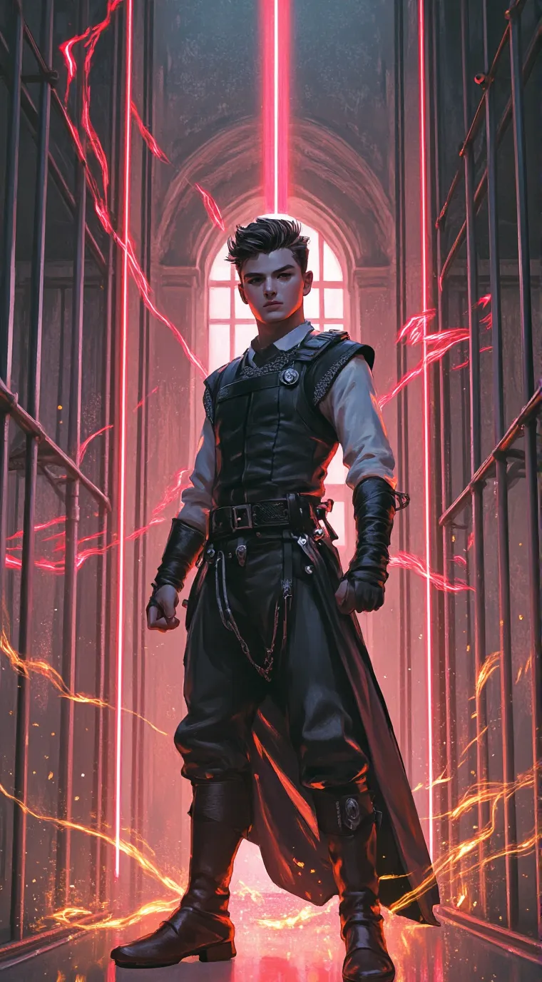 ai character: Monster Prison background