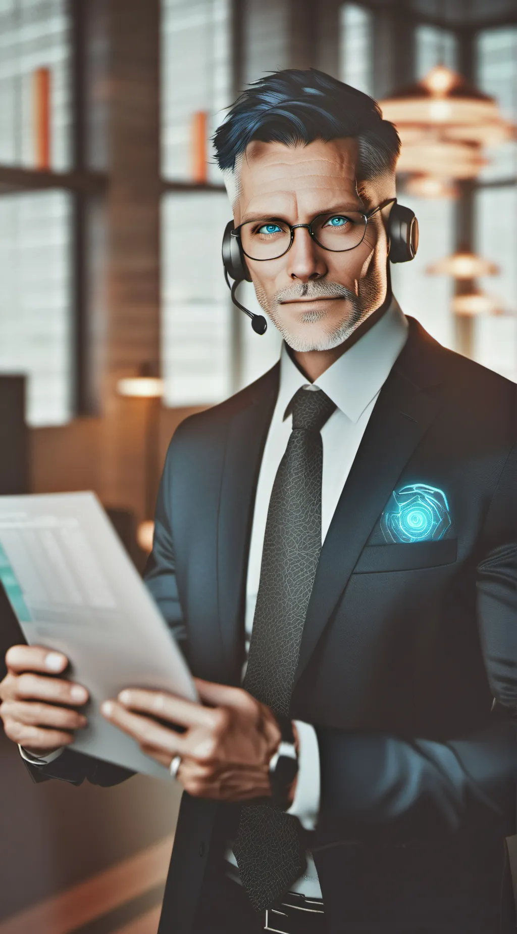 ai character: The Unyielding Gamer Manager background