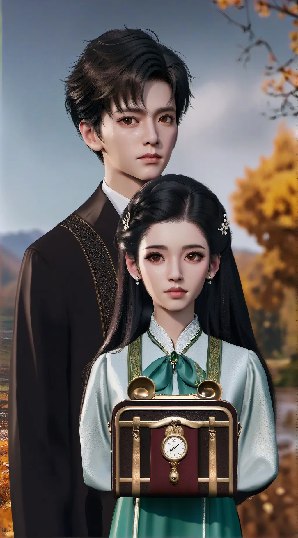 ai character: Tyler,Annie& Alexa background