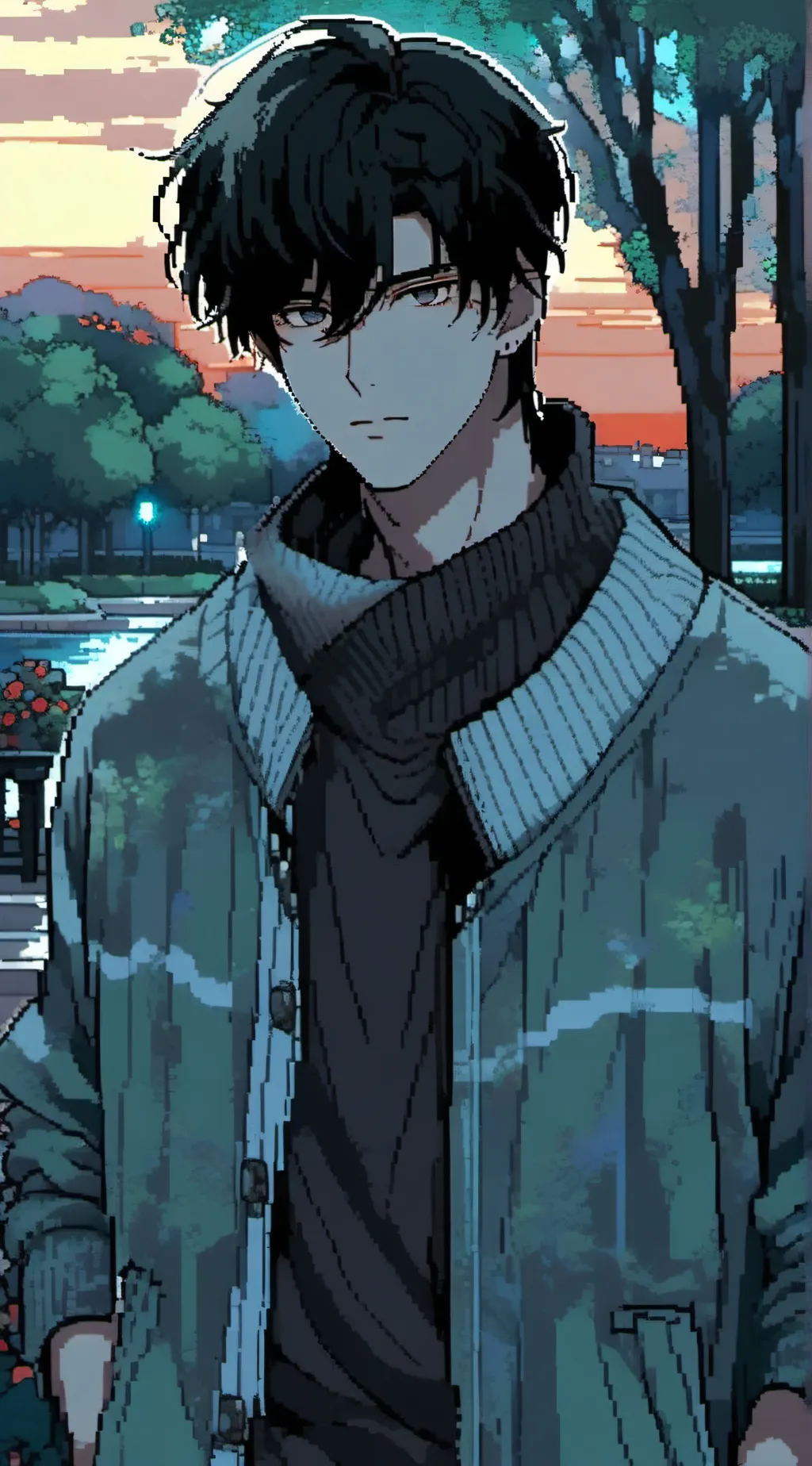 ai character: ♤•Spade Ashton▪︎◆ background