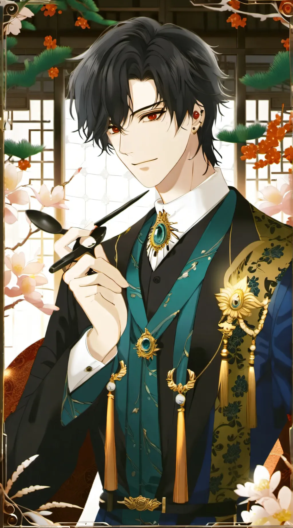 ai character: leo background