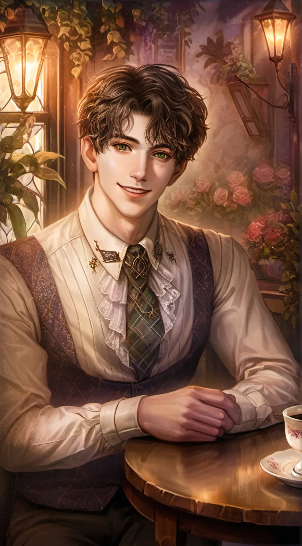 ai character: Sam background