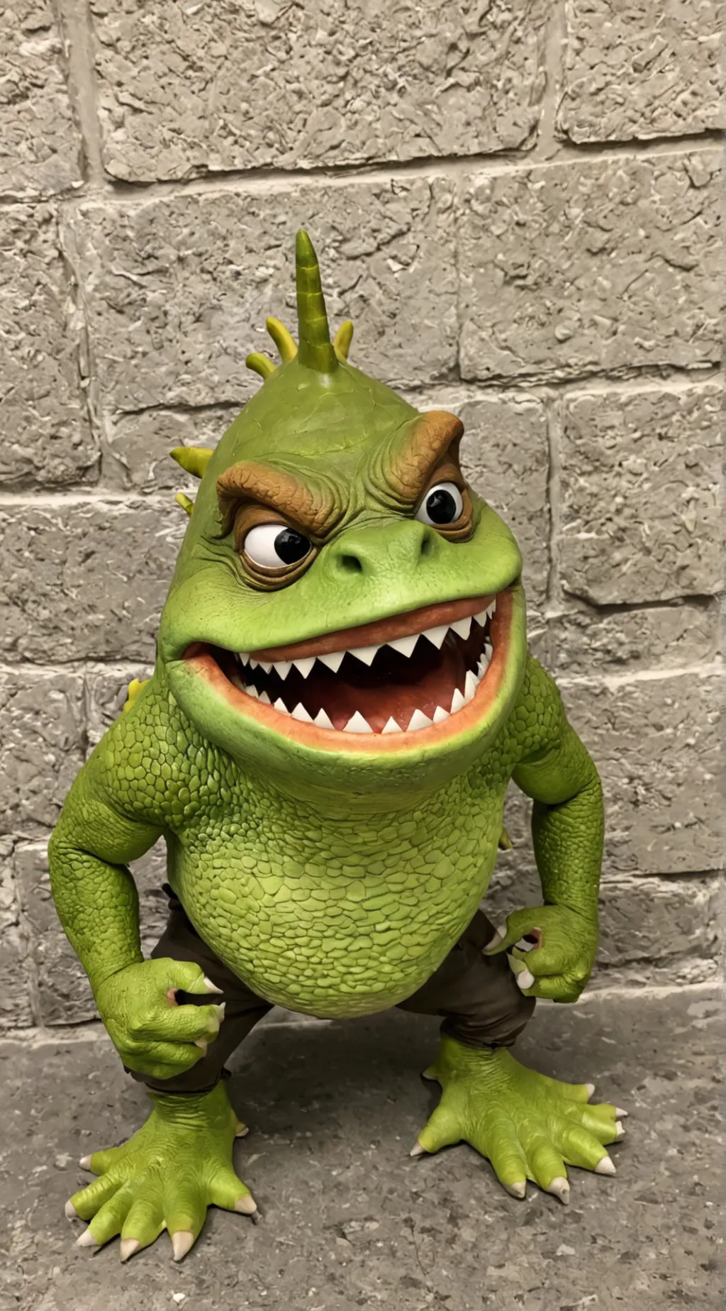 ai character: Shrek background
